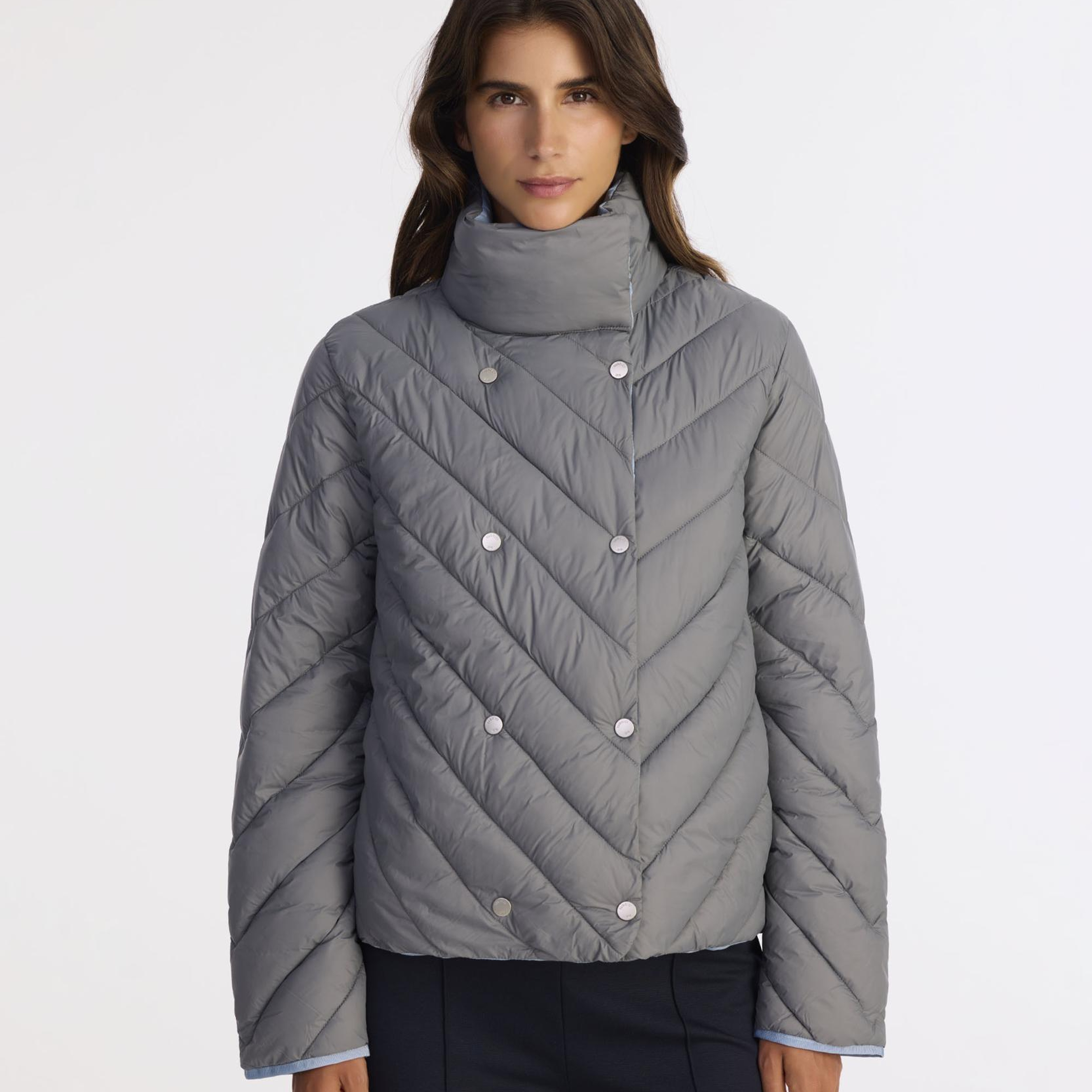 YARGICI Regular Dik Yaka Uzun Kol Mont