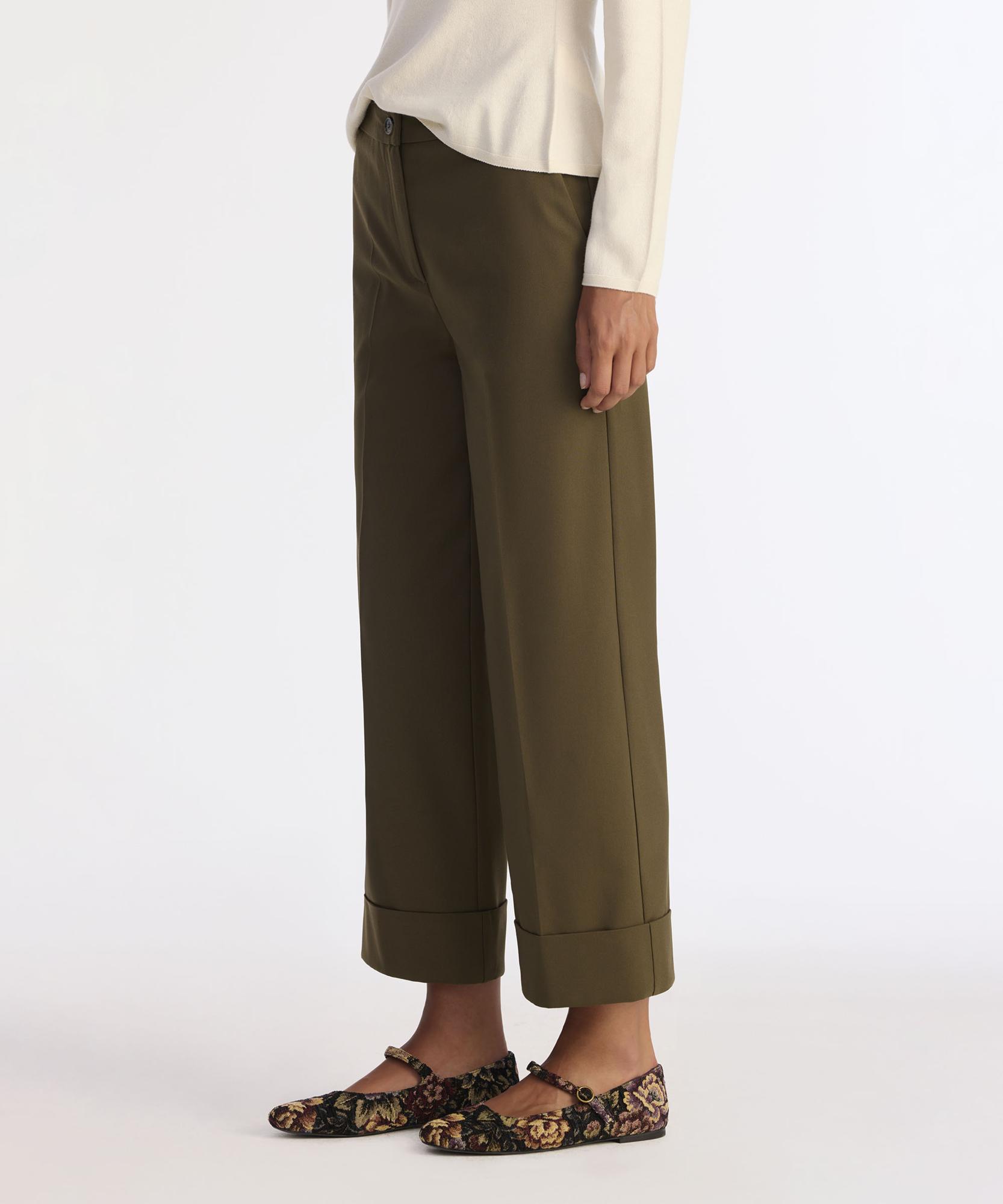 YARGICI Düz Yüksek Bel Pantolon