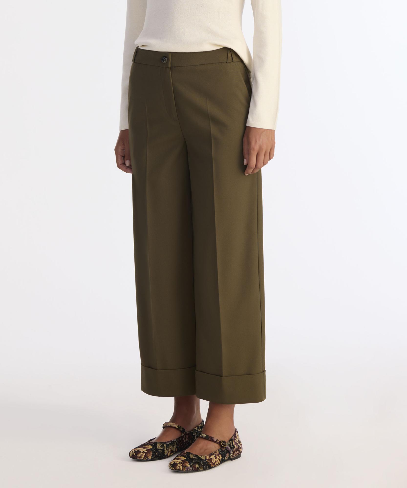 YARGICI Düz Yüksek Bel Pantolon