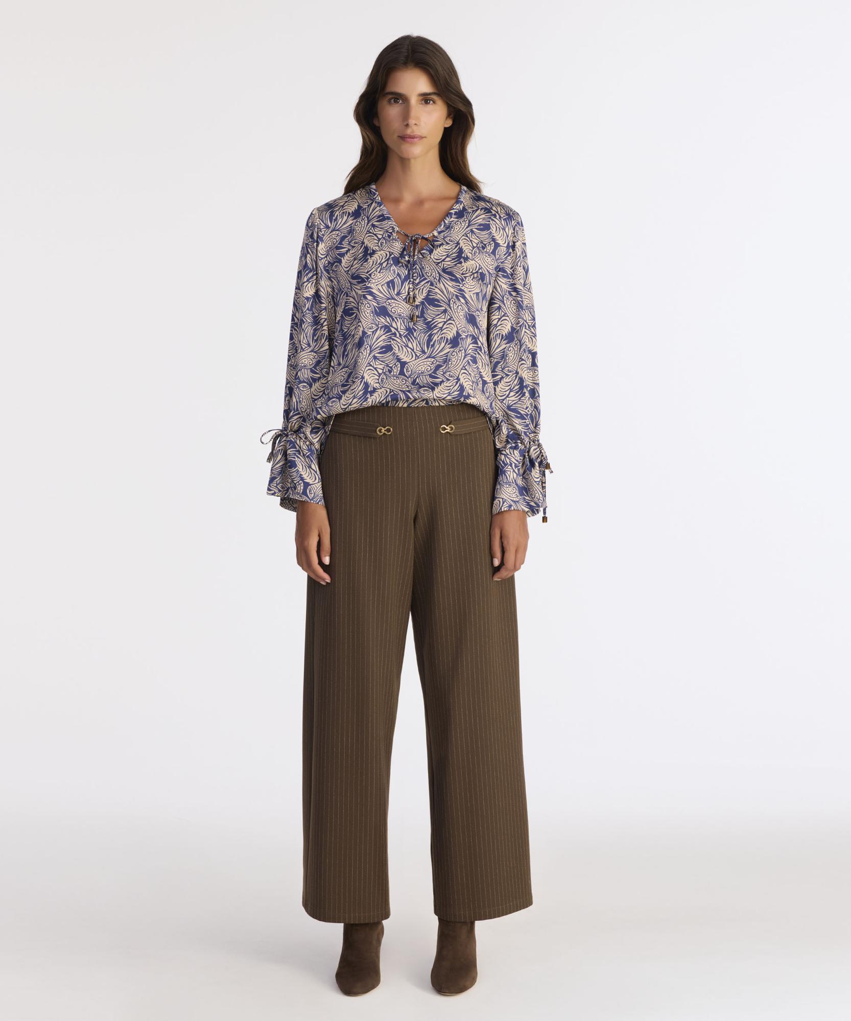 YARGICI Wide Leg Yüksek Bel Pantolon