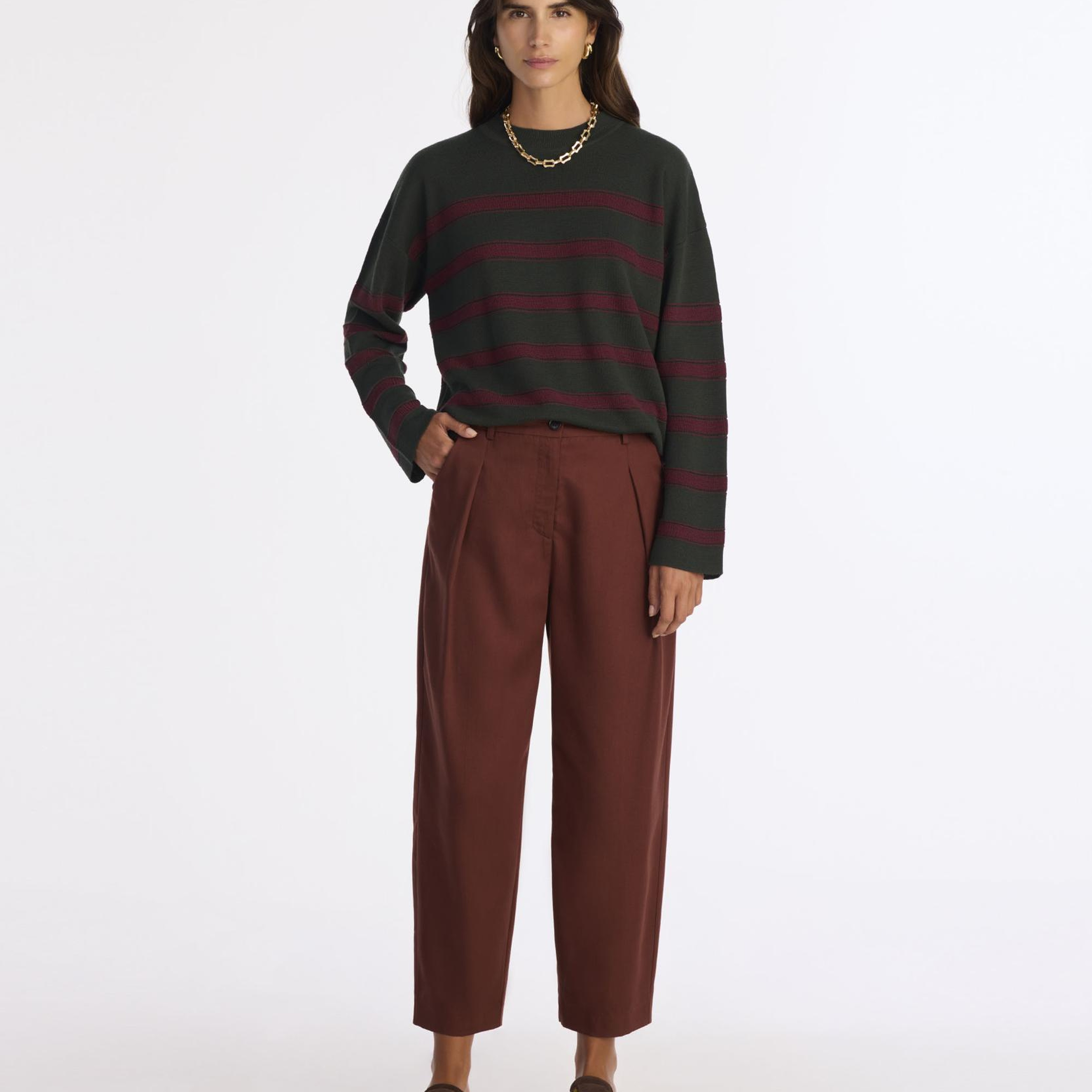 YARGICI Wide Leg Yüksek Bel Pantolon