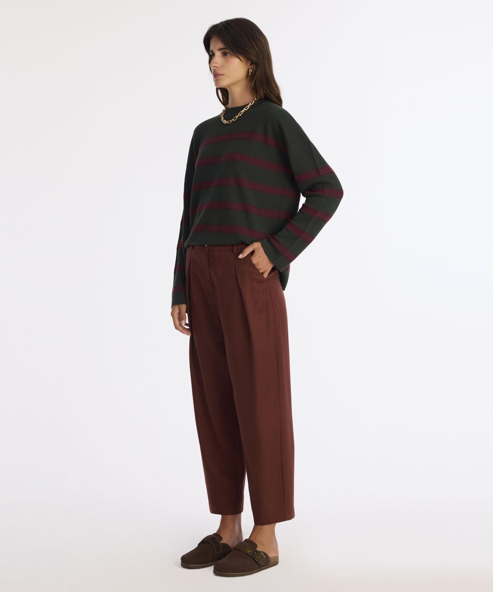 YARGICI Wide Leg Yüksek Bel Pantolon