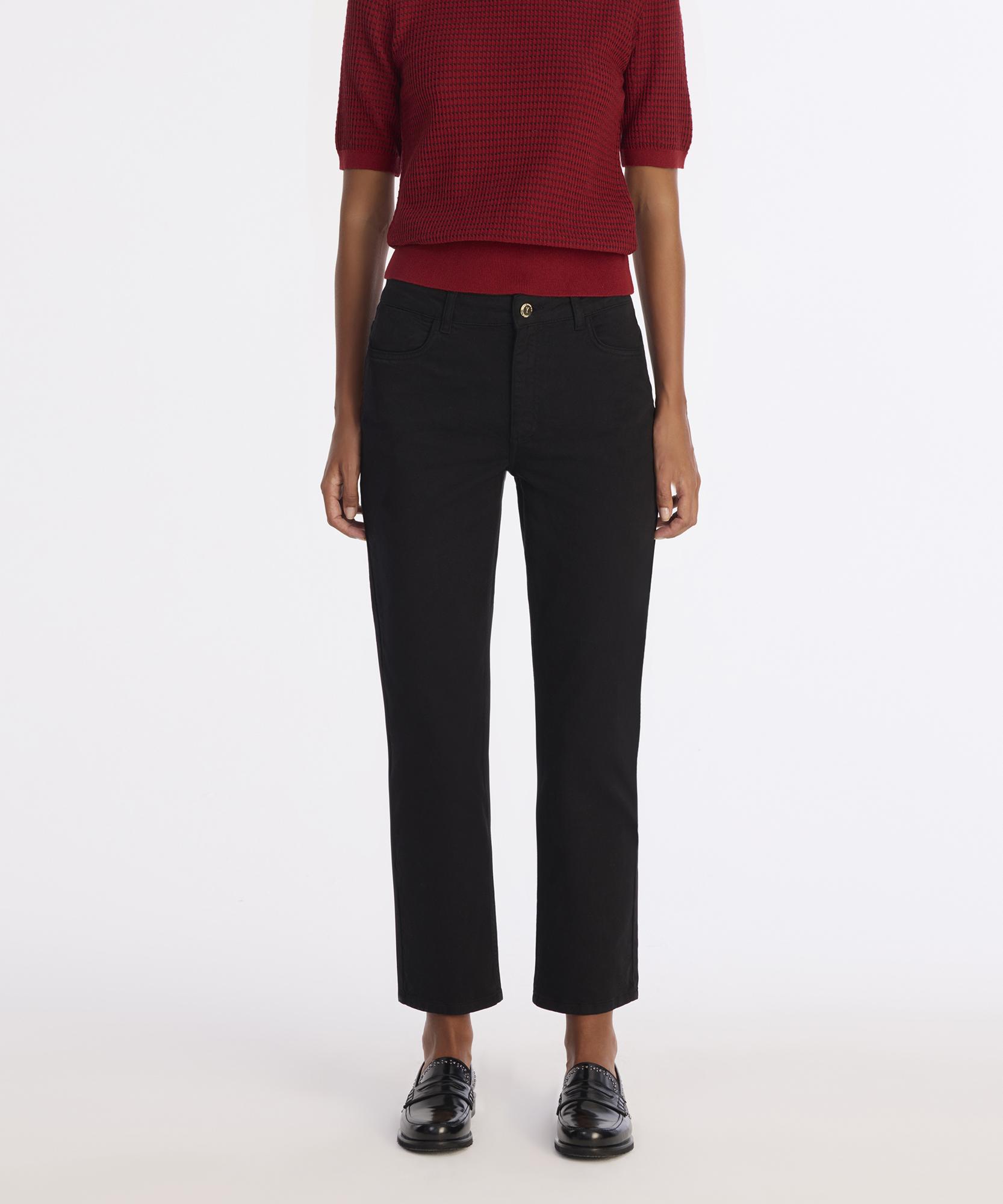 YARGICI Düz Yüksek Bel Pantolon