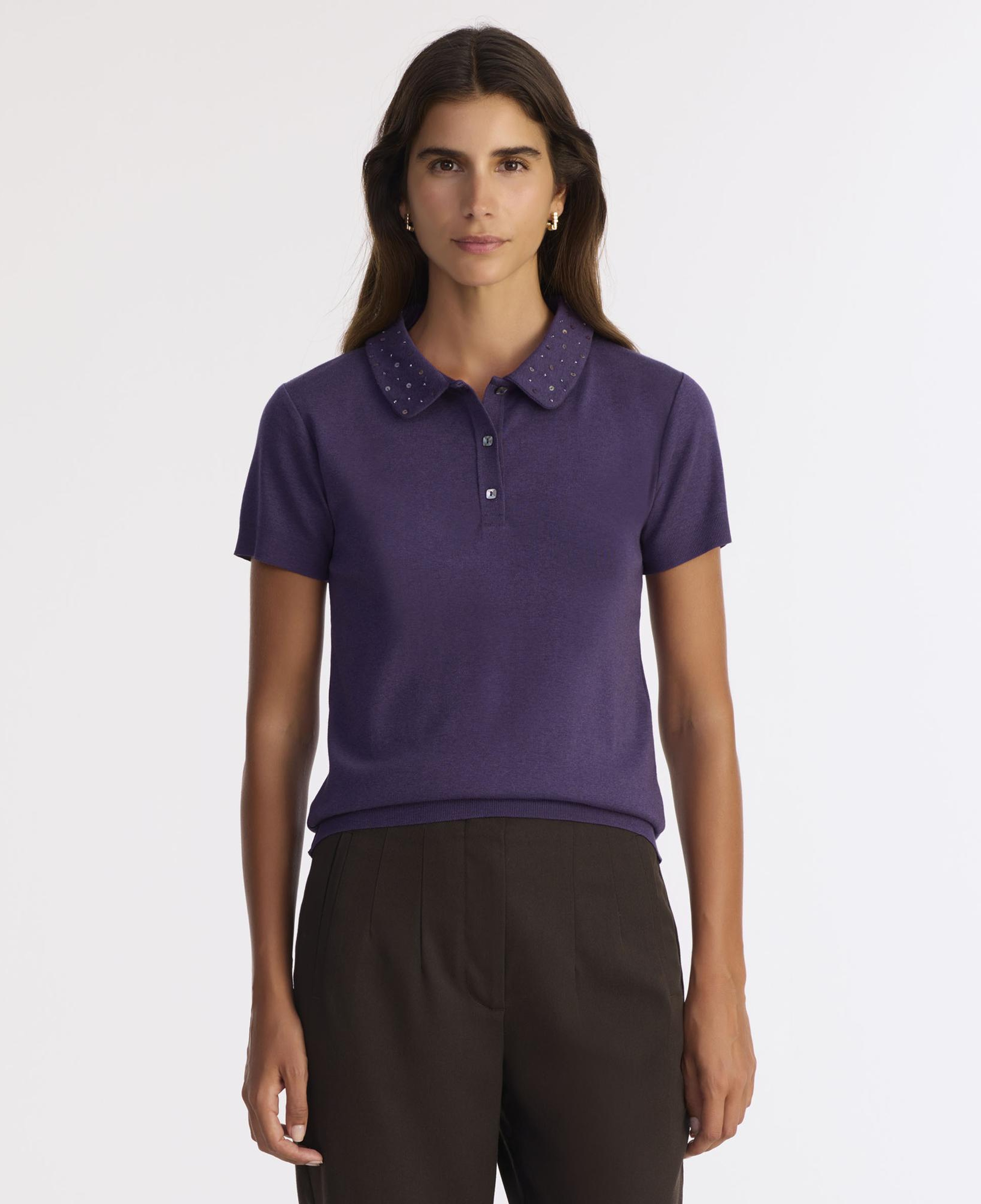 YARGICI Regular Polo Yaka Kısa Kol Kazak