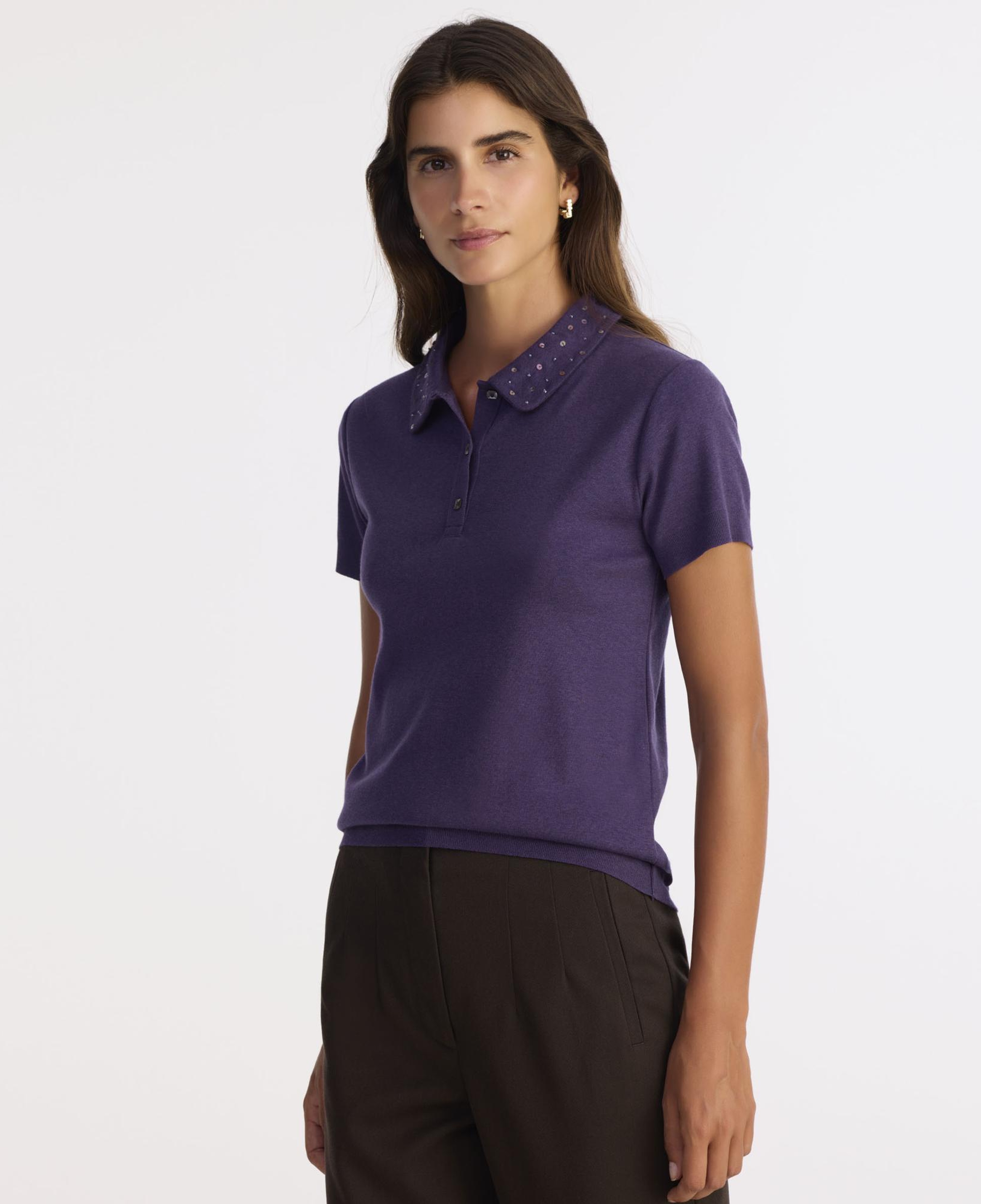 YARGICI Regular Polo Yaka Kısa Kol Kazak