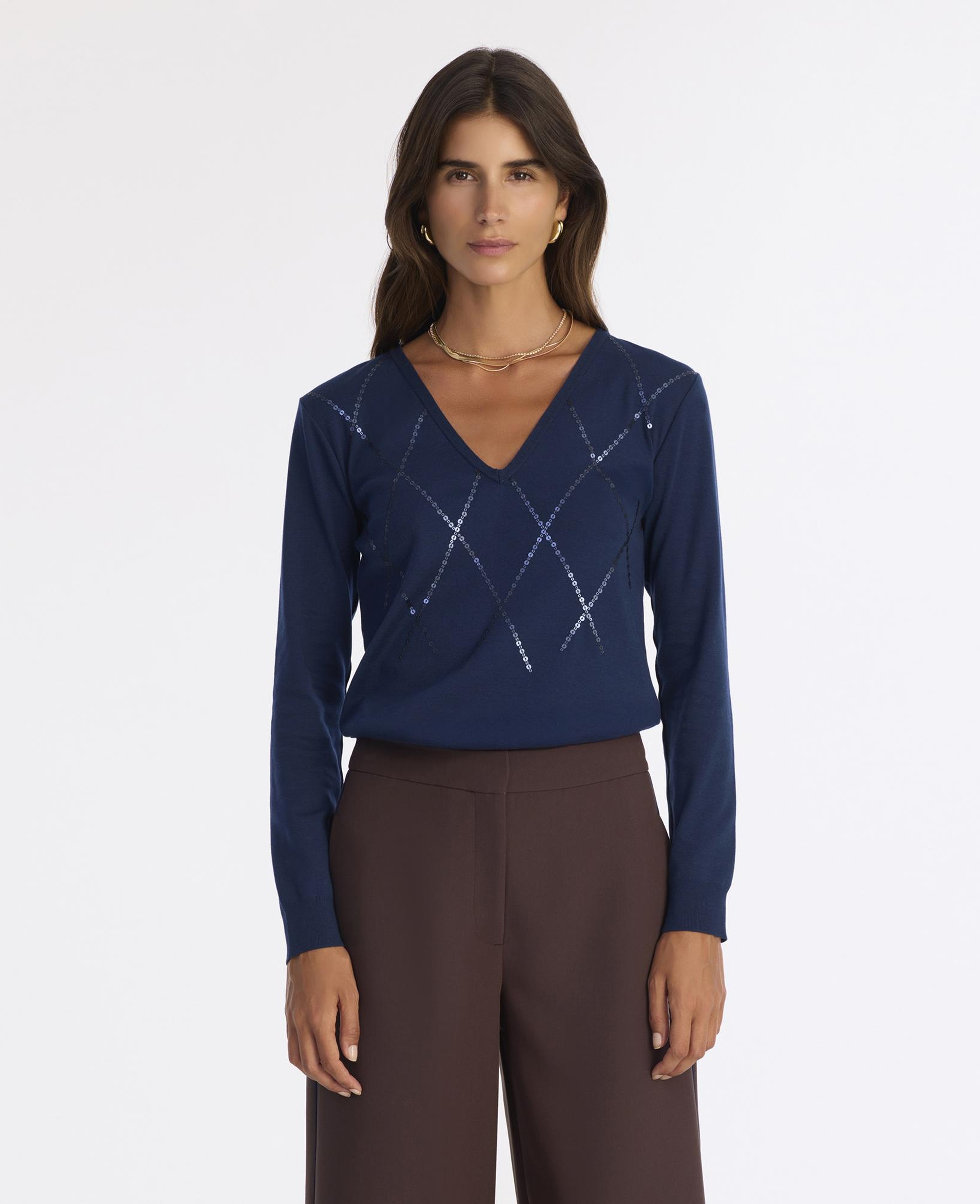 YARGICI Regular V Yaka Uzun Kol Kazak