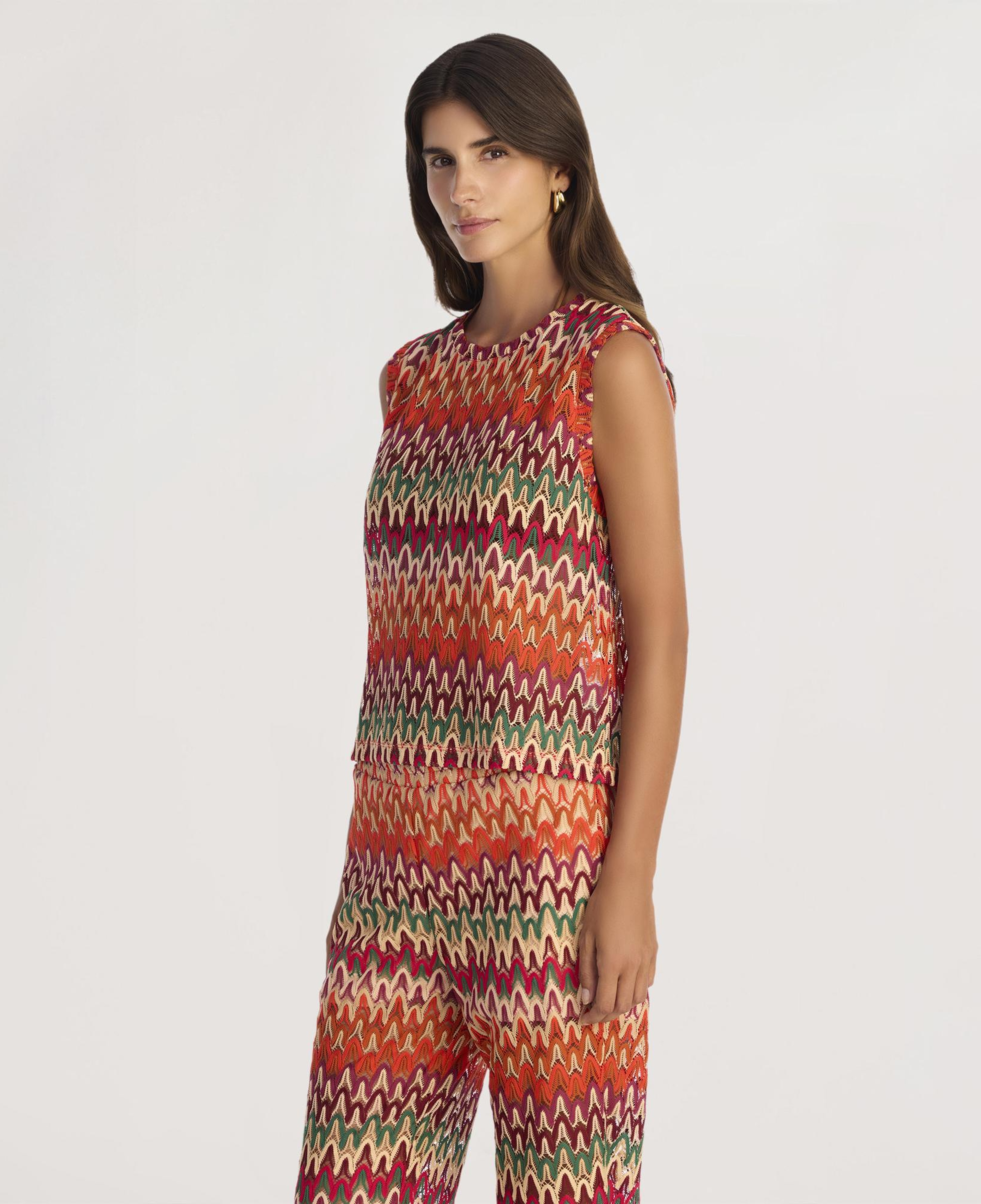 YARGICI Regular Bisiklet Yaka Kolsuz Bluz