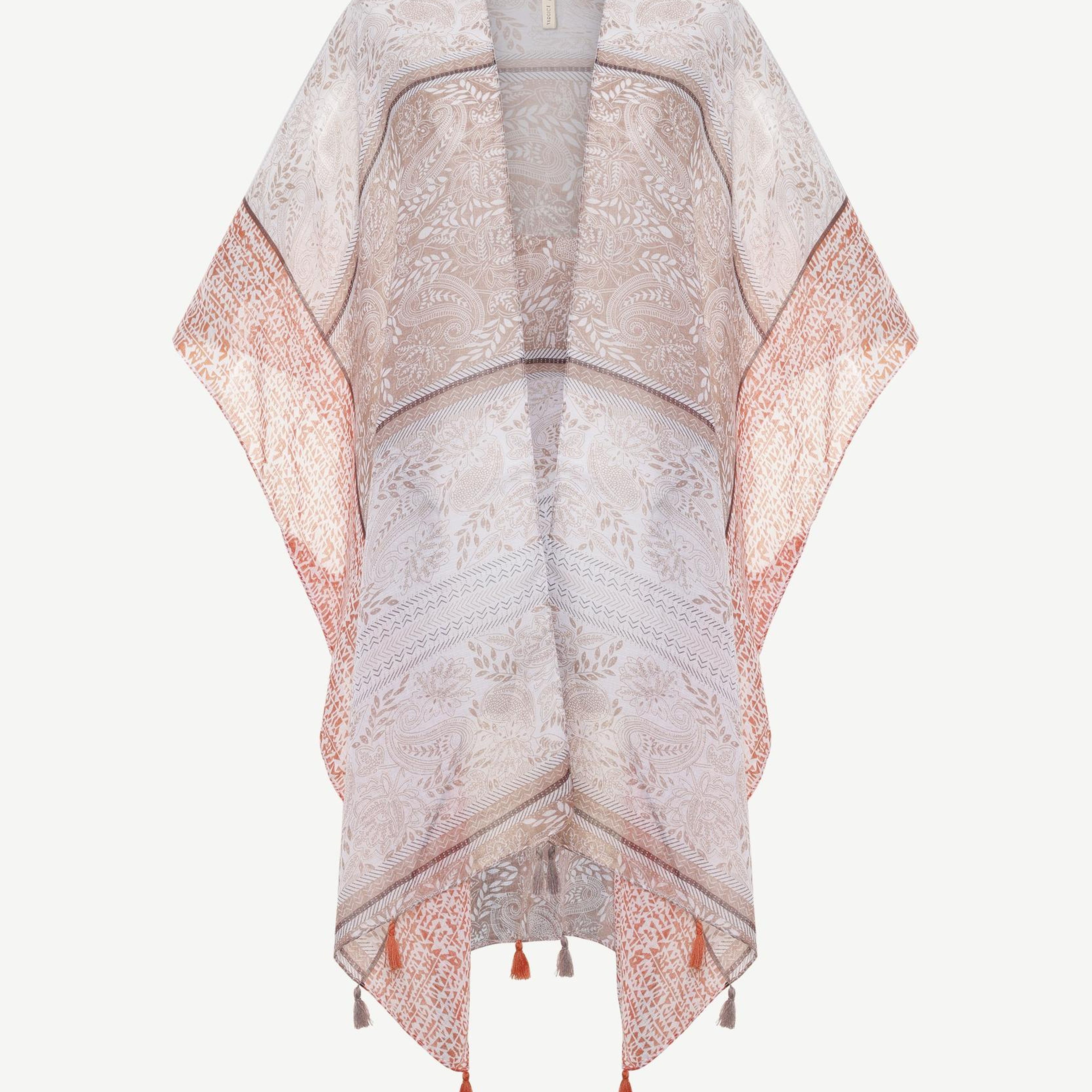 YARGICI Püskül Detayli Beachwear Tunik