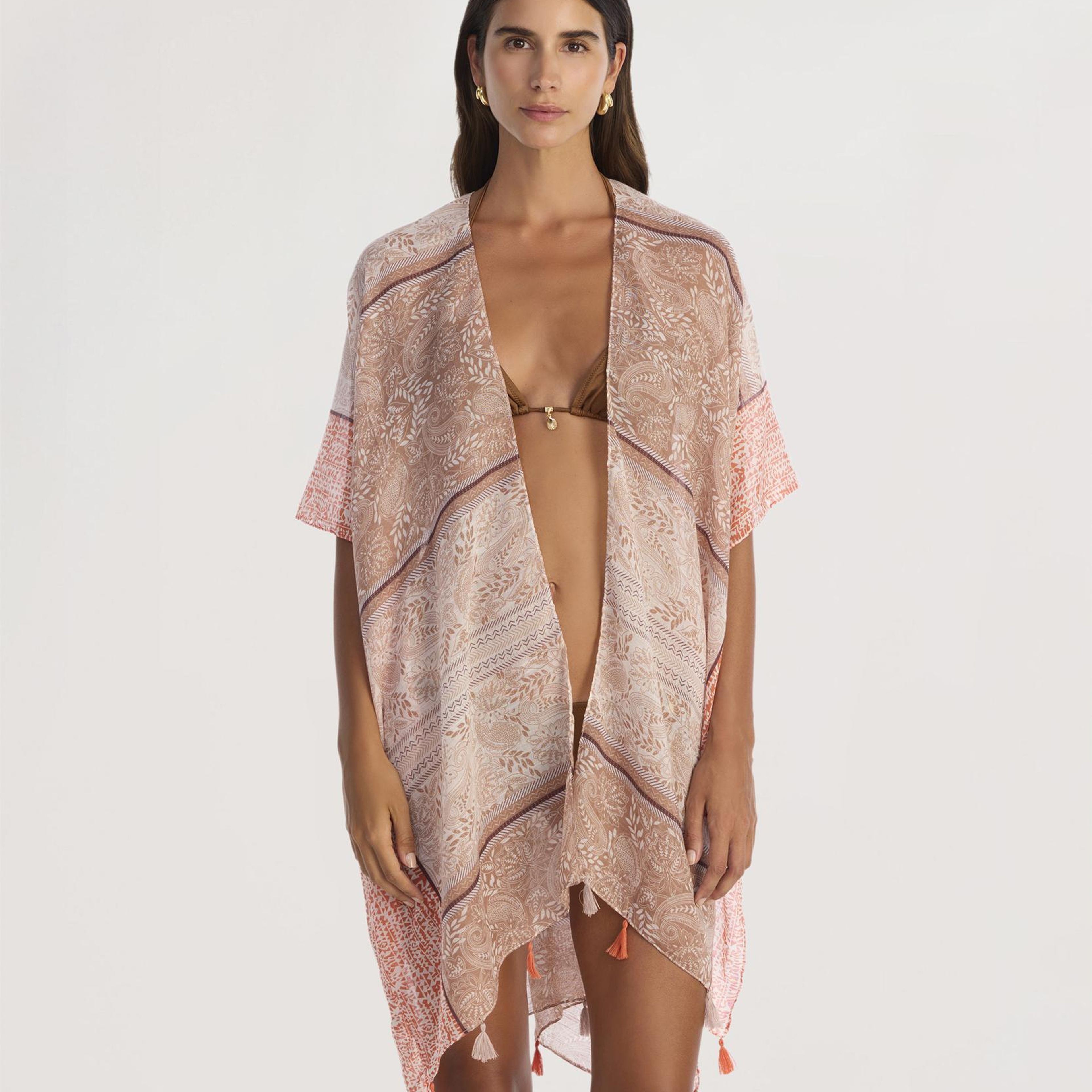 YARGICI Püskül Detayli Beachwear Tunik