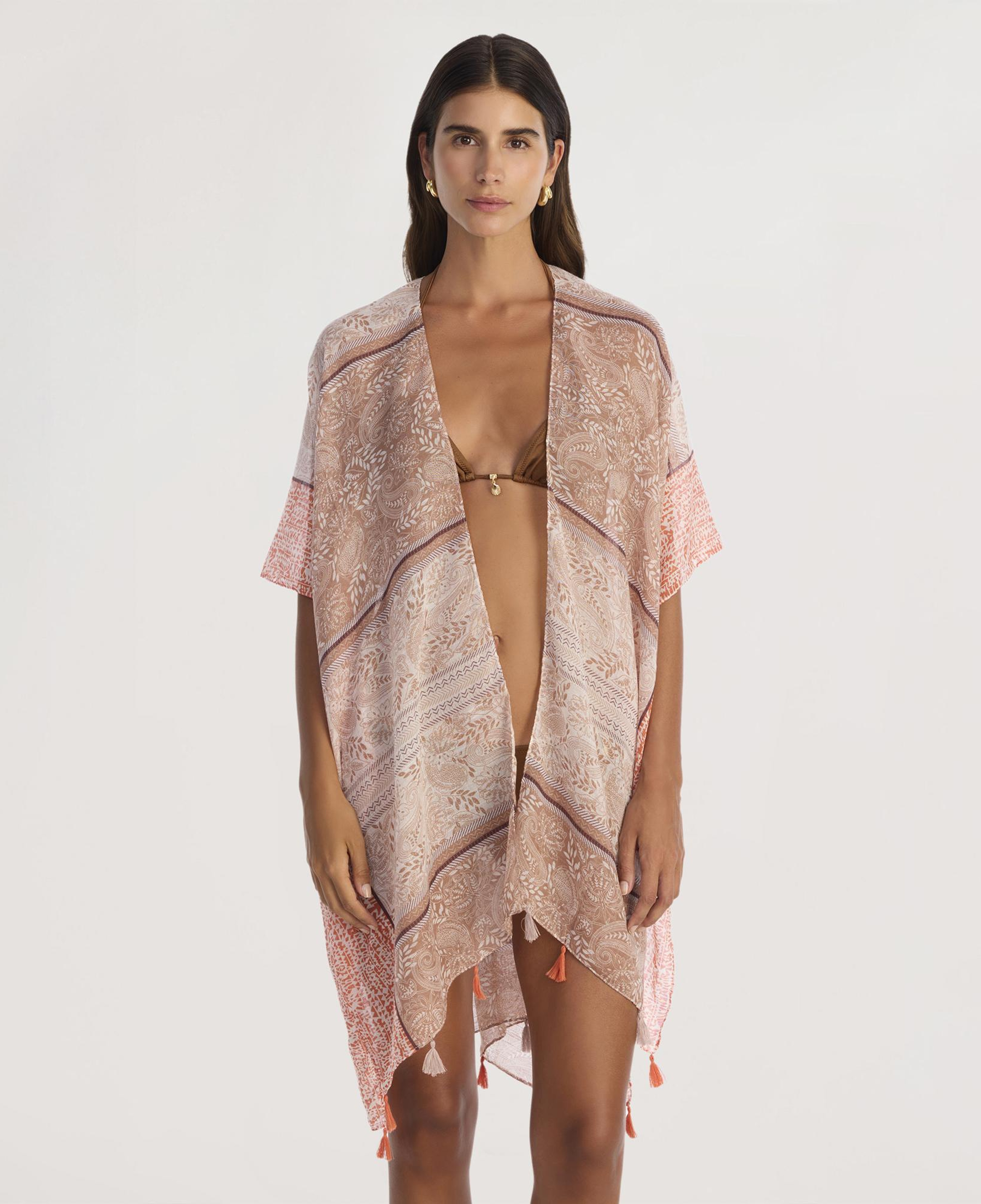 YARGICI Püskül Detayli Beachwear Tunik