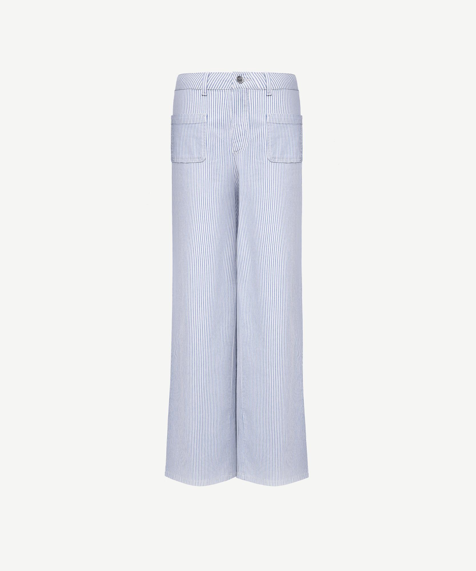 YARGICI Cepli Normal Bel Düz Fit Denim Pantolon