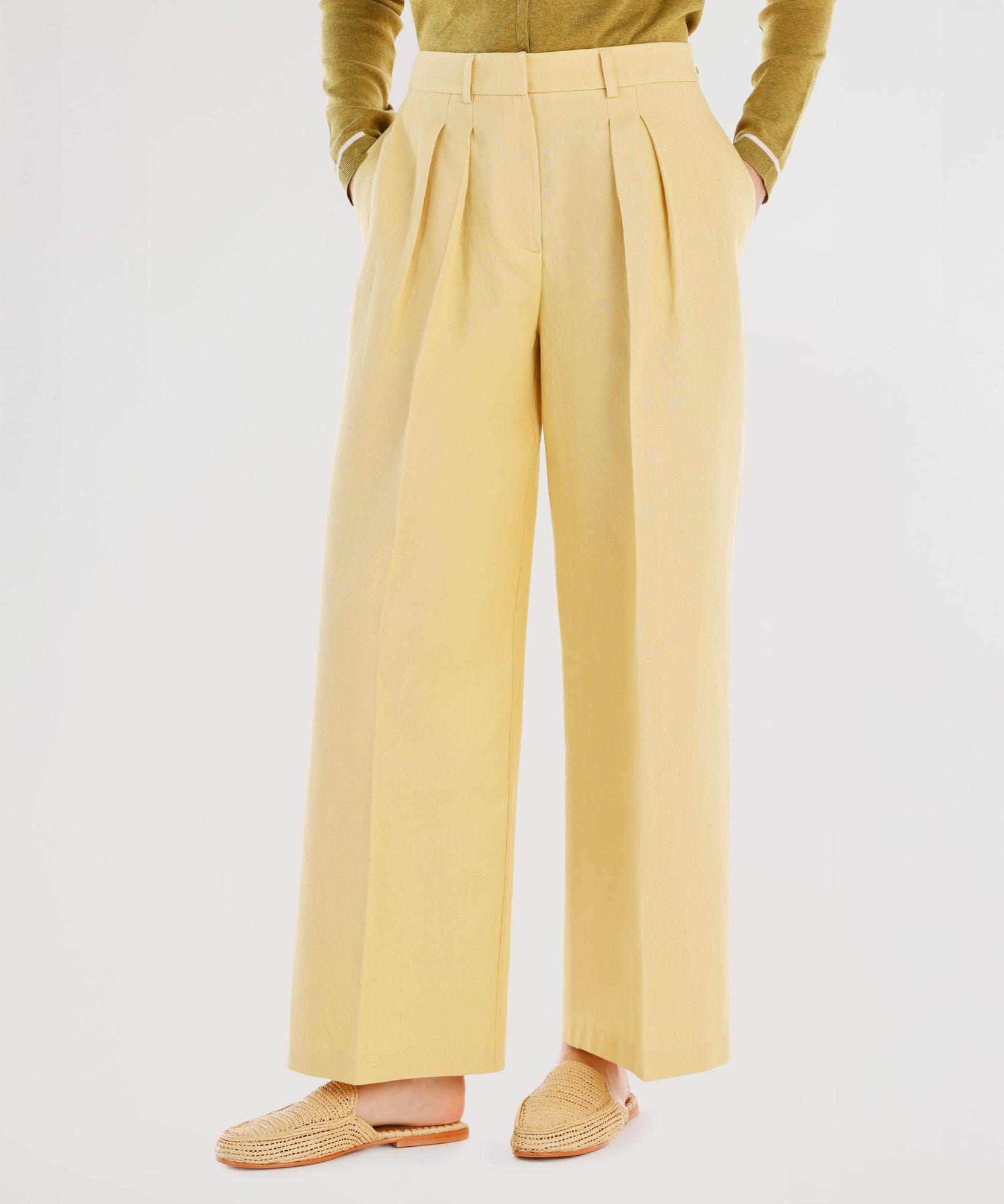 YARGICI Rahat Kalıp Önü Kancalı Pantolon