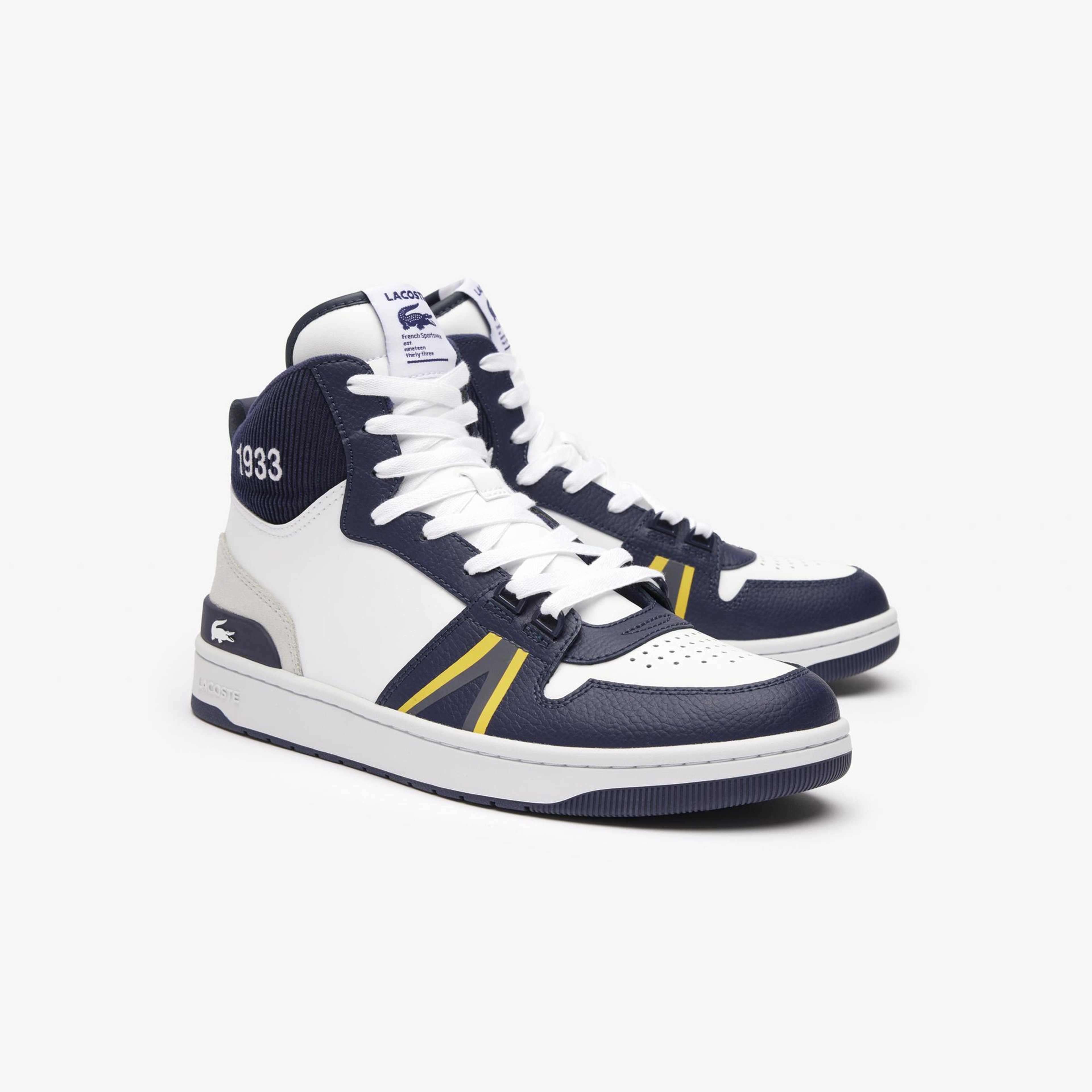 Lacoste SPORT L001 Mid Erkek Beyaz Sneaker