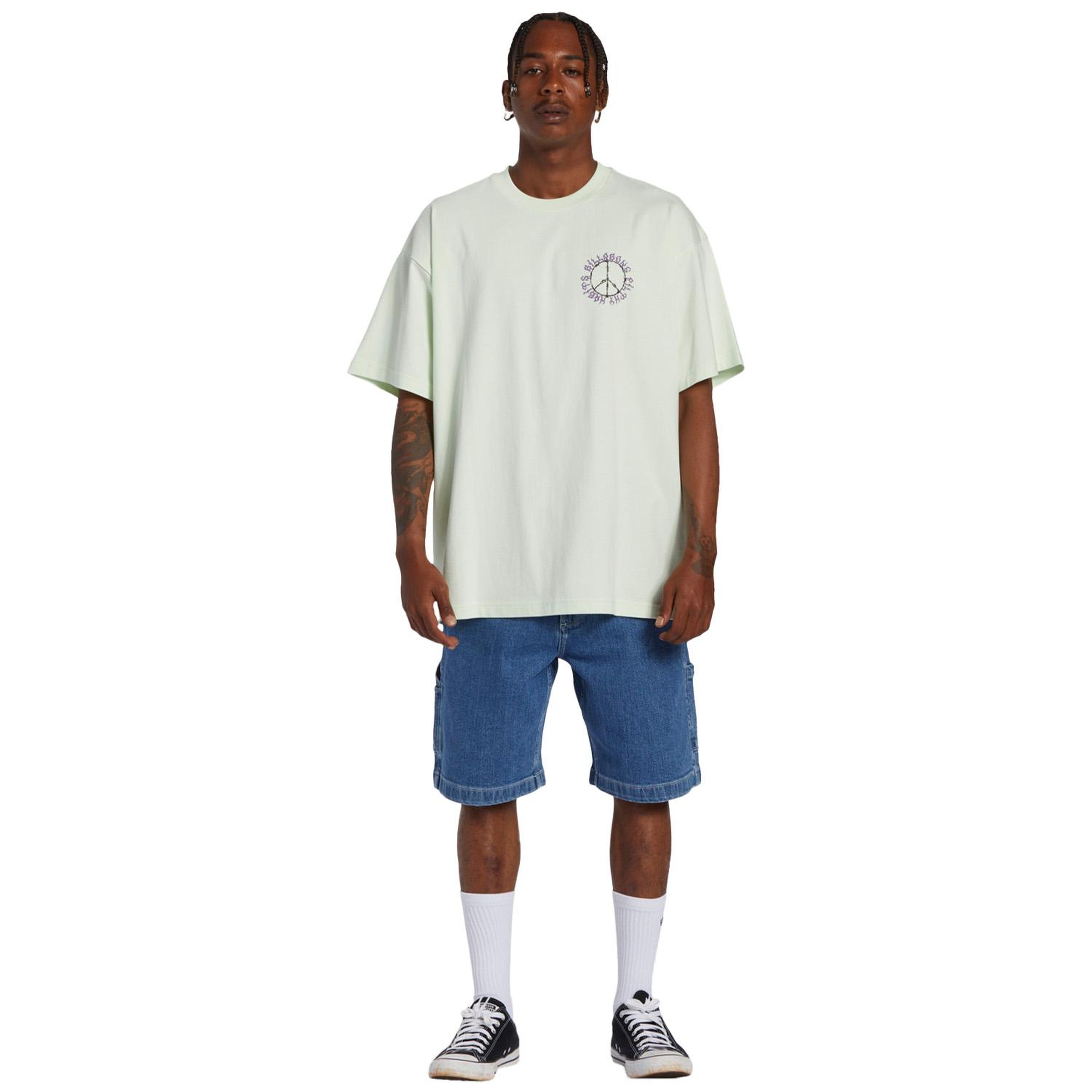 Billabong Harmony Tees Erkek Yeşil Tişört