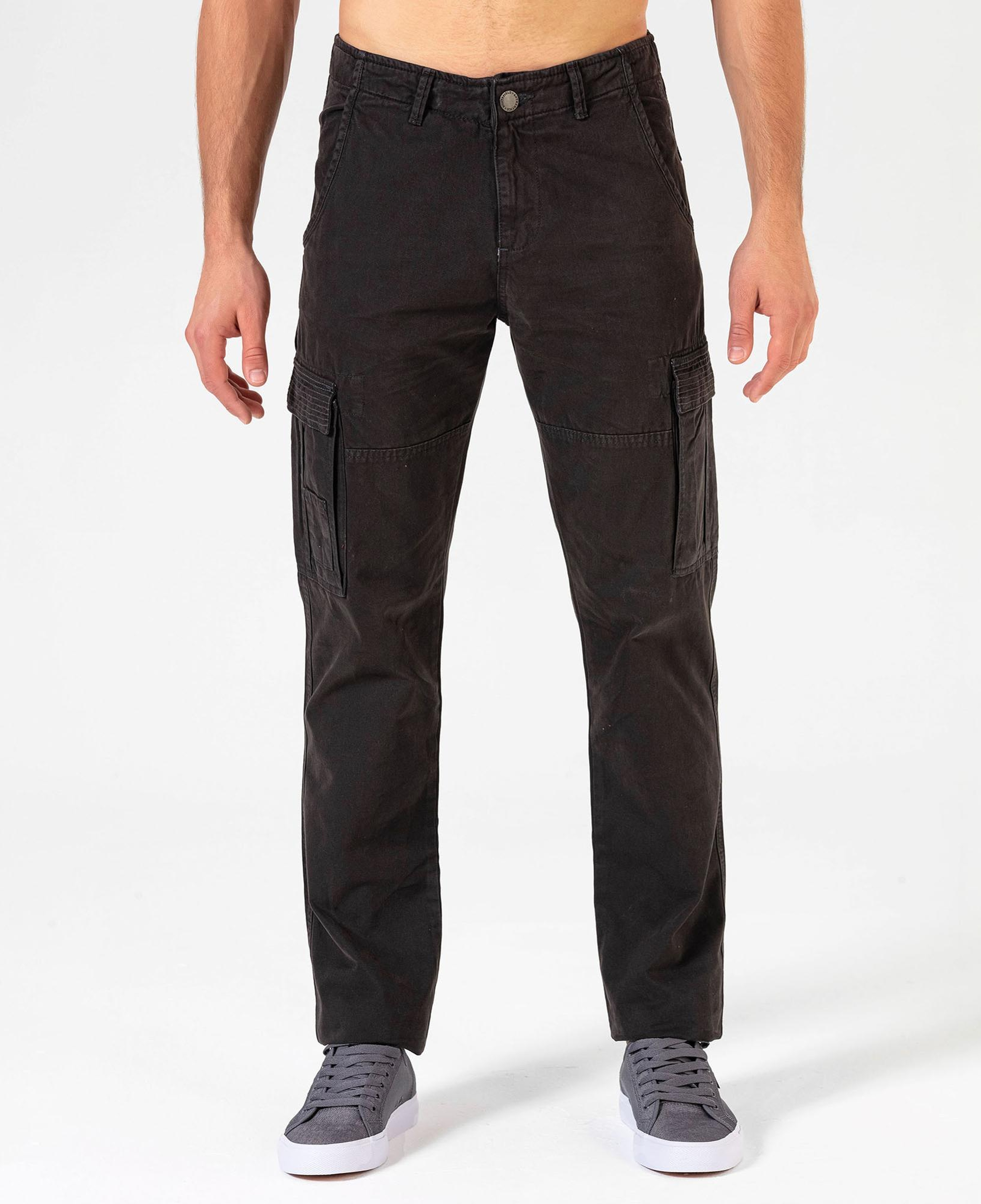 Routefield Woods Erkek Siyah Pantolon
