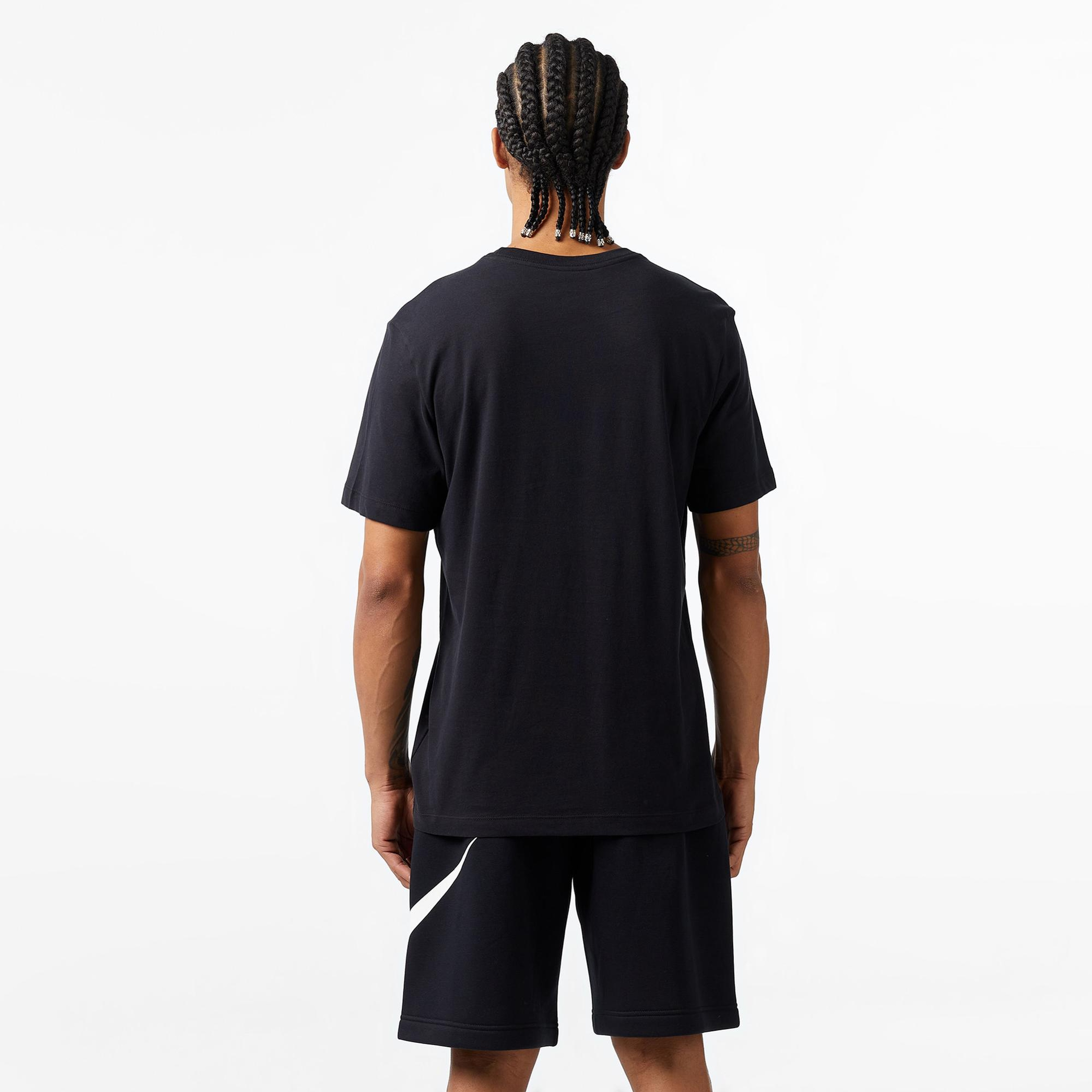 Nike Dri-Fit Crew Solid Erkek Siyah T-Shirt