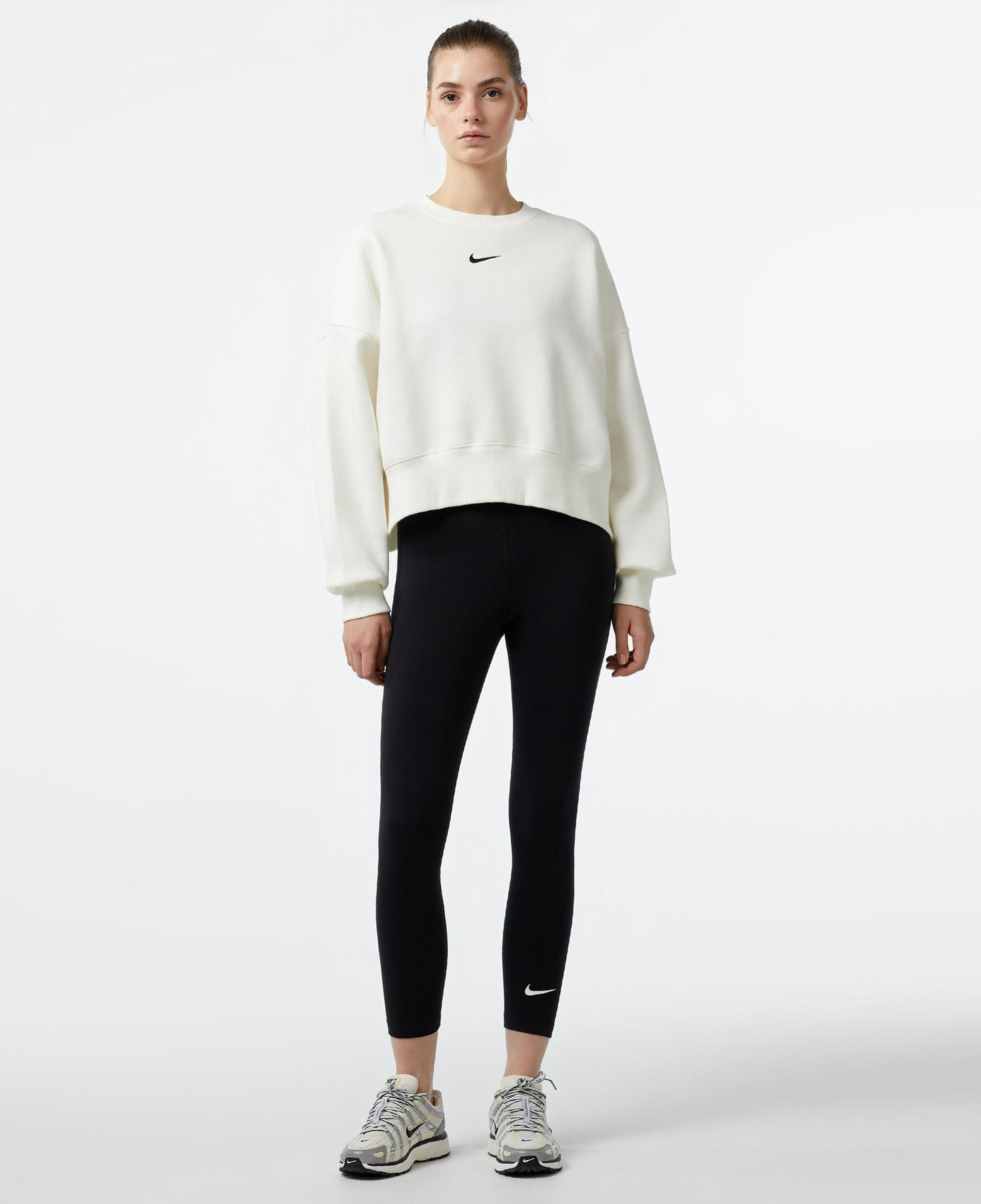 Nike Sportswear Classic High Rise 7/8 Kadın Siyah Tayt