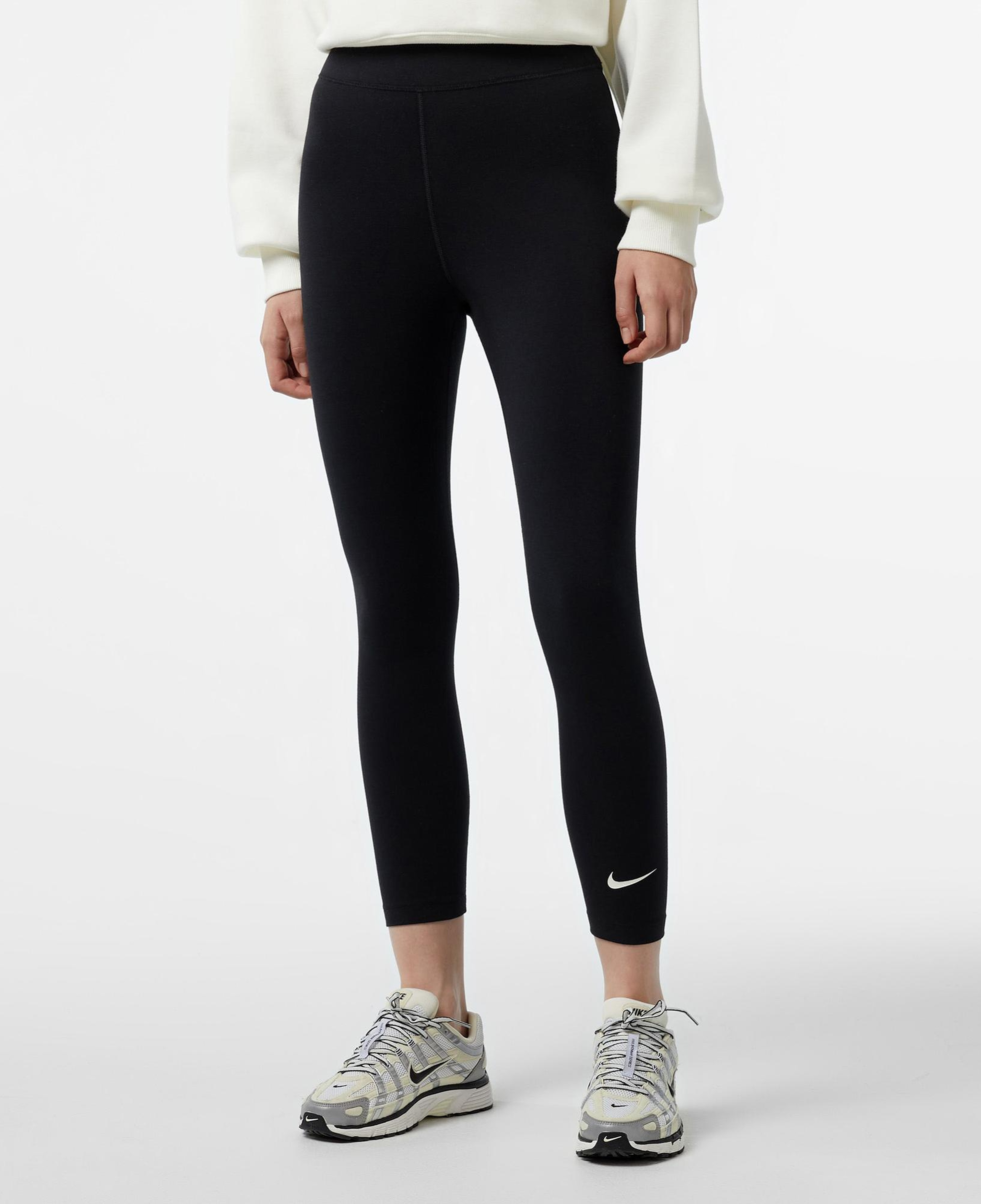 Nike Sportswear Classic High Rise 7/8 Kadın Siyah Tayt