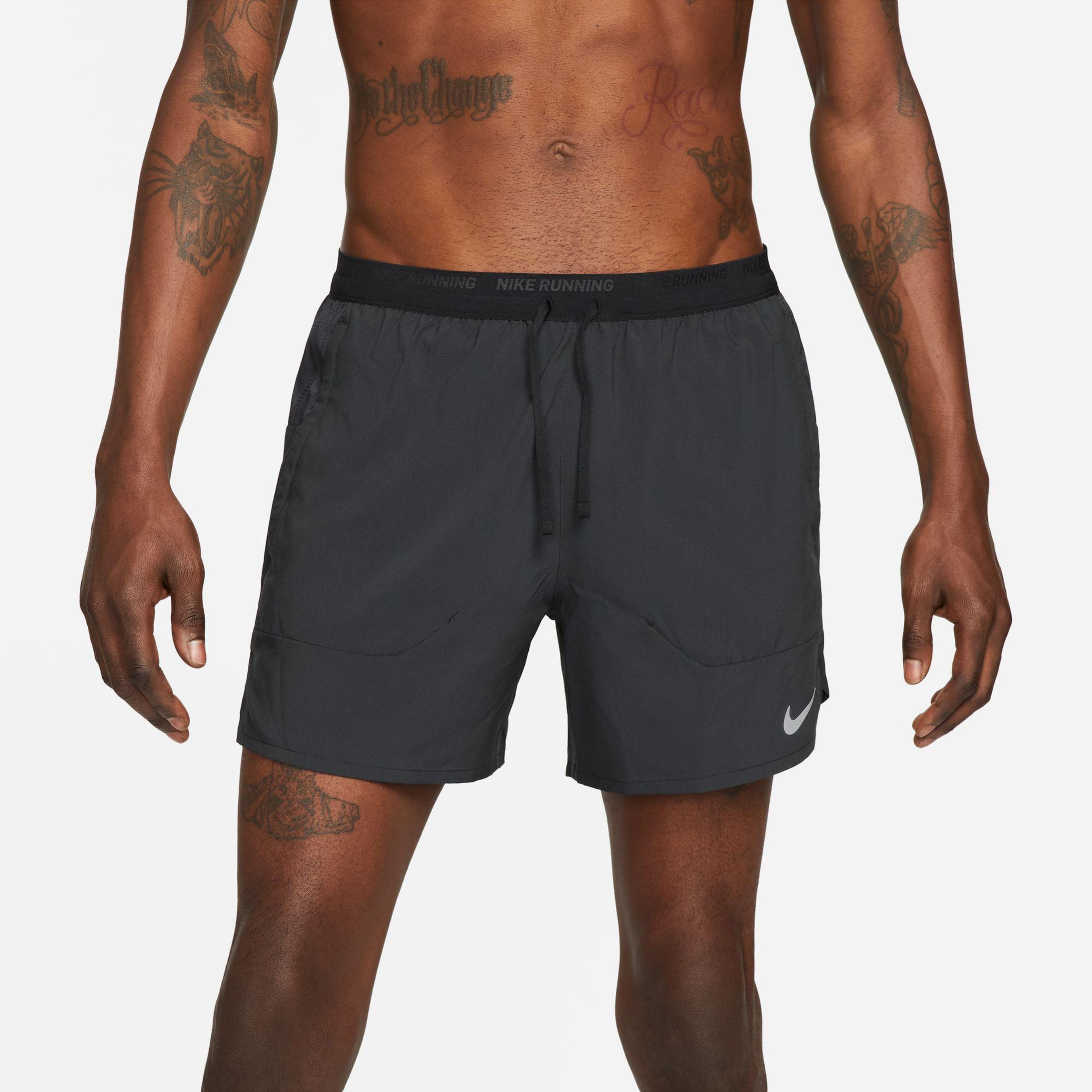 Nike Dri-Fit Stride 13cm Brief Erkek Siyah Şort