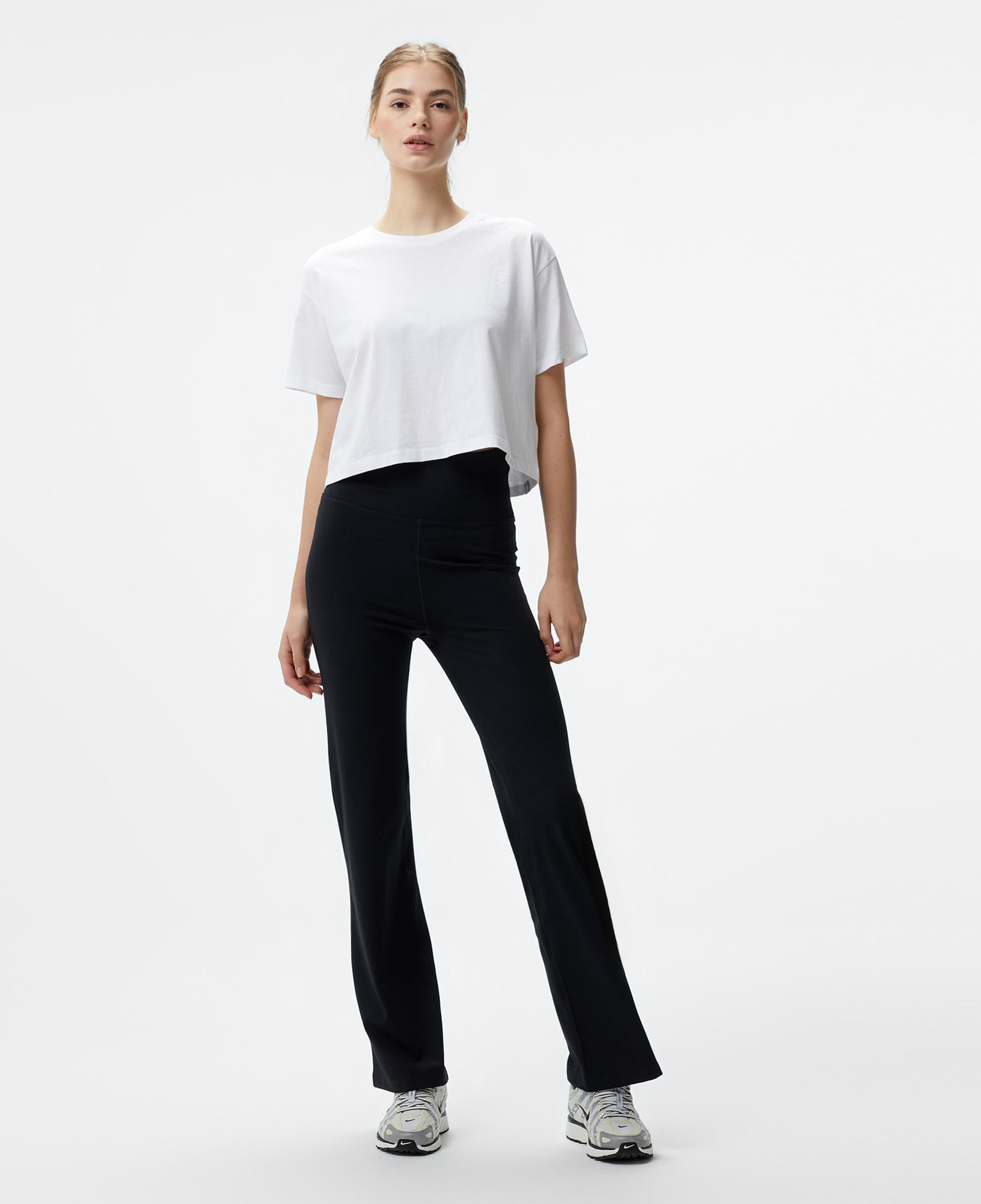 Nike One Dri-Fit High Rise Kadın Siyah Eşofman Altı