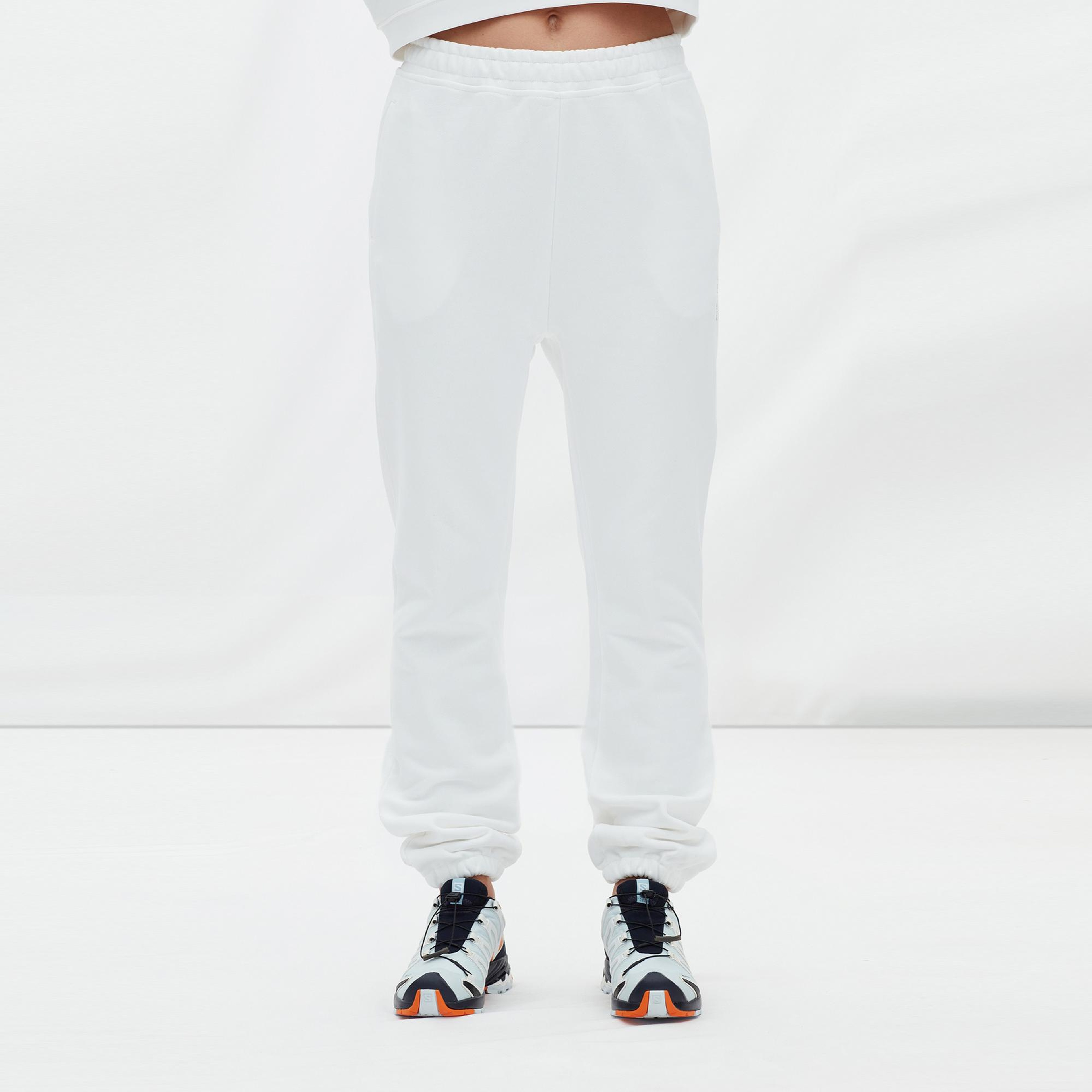 Les Benjamins Essentials Kadın Beyaz Eşofman Altı