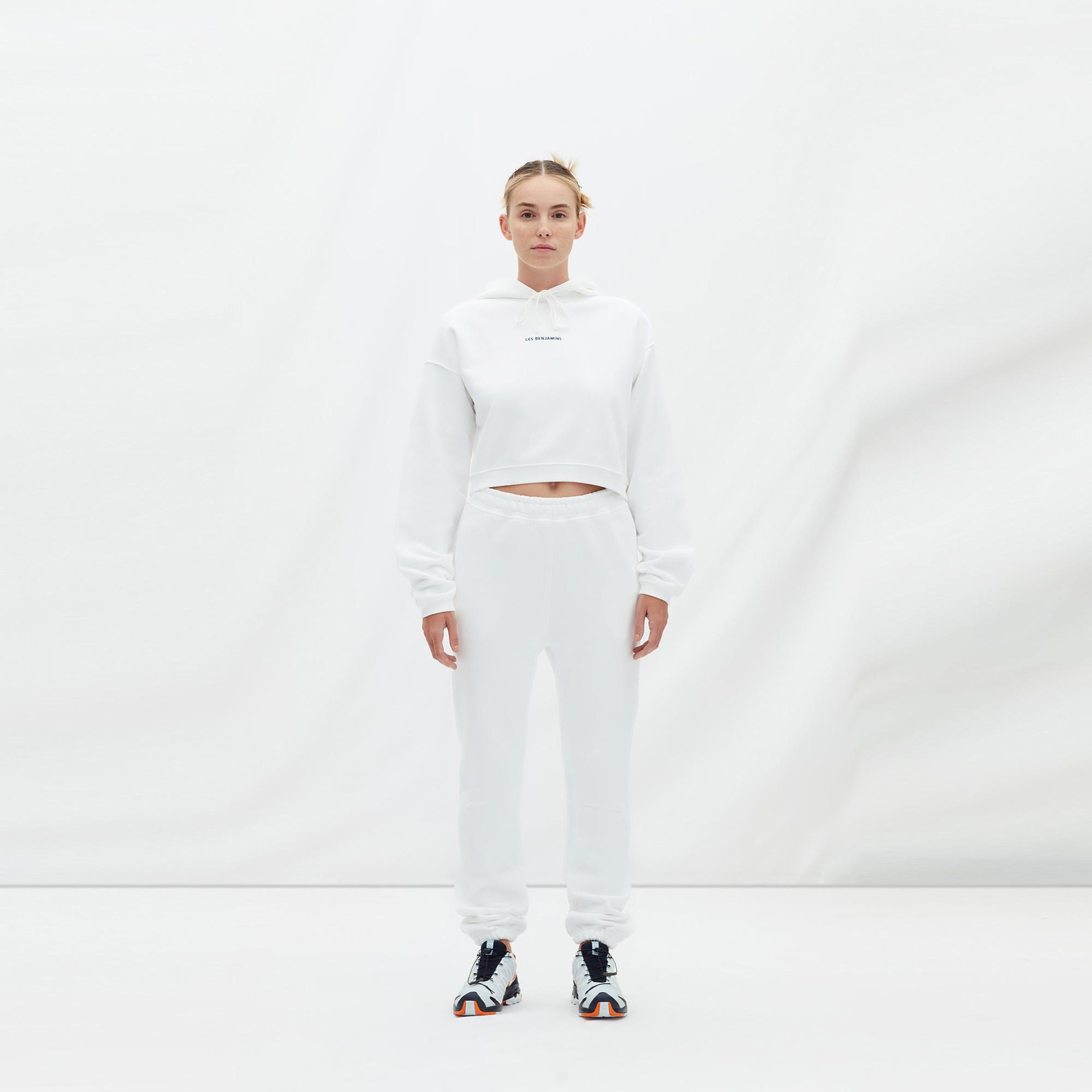 Les Benjamins Essentials Kadın Beyaz Eşofman Altı