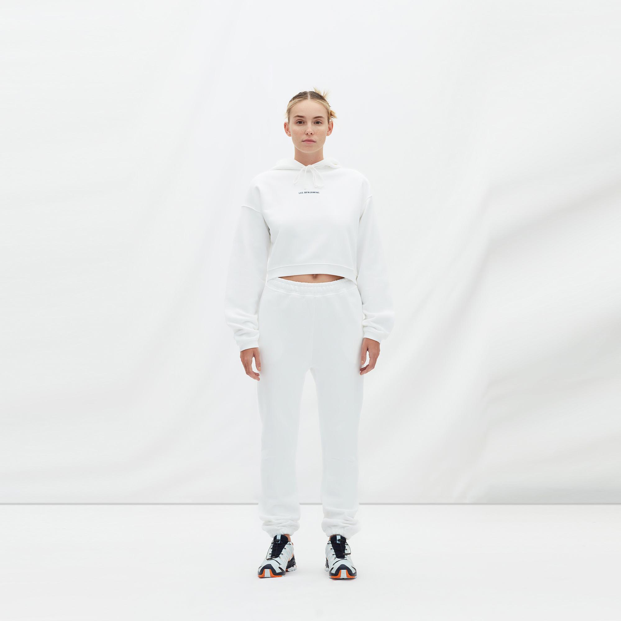Les Benjamins Essentials Kadın Beyaz Eşofman Altı