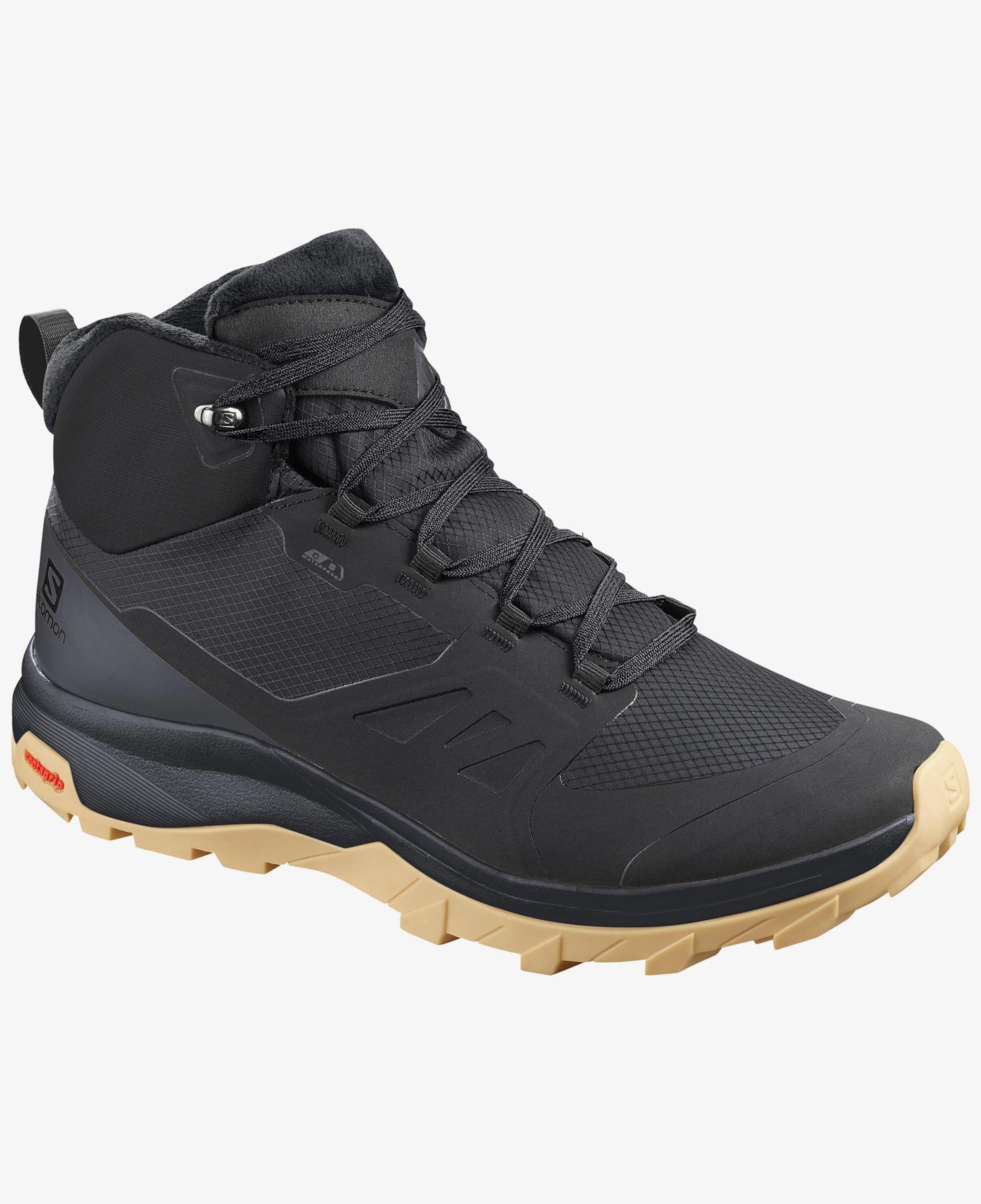 Salomon Outsnap Cswp Erkek Siyah Outdoor Ayakkabı