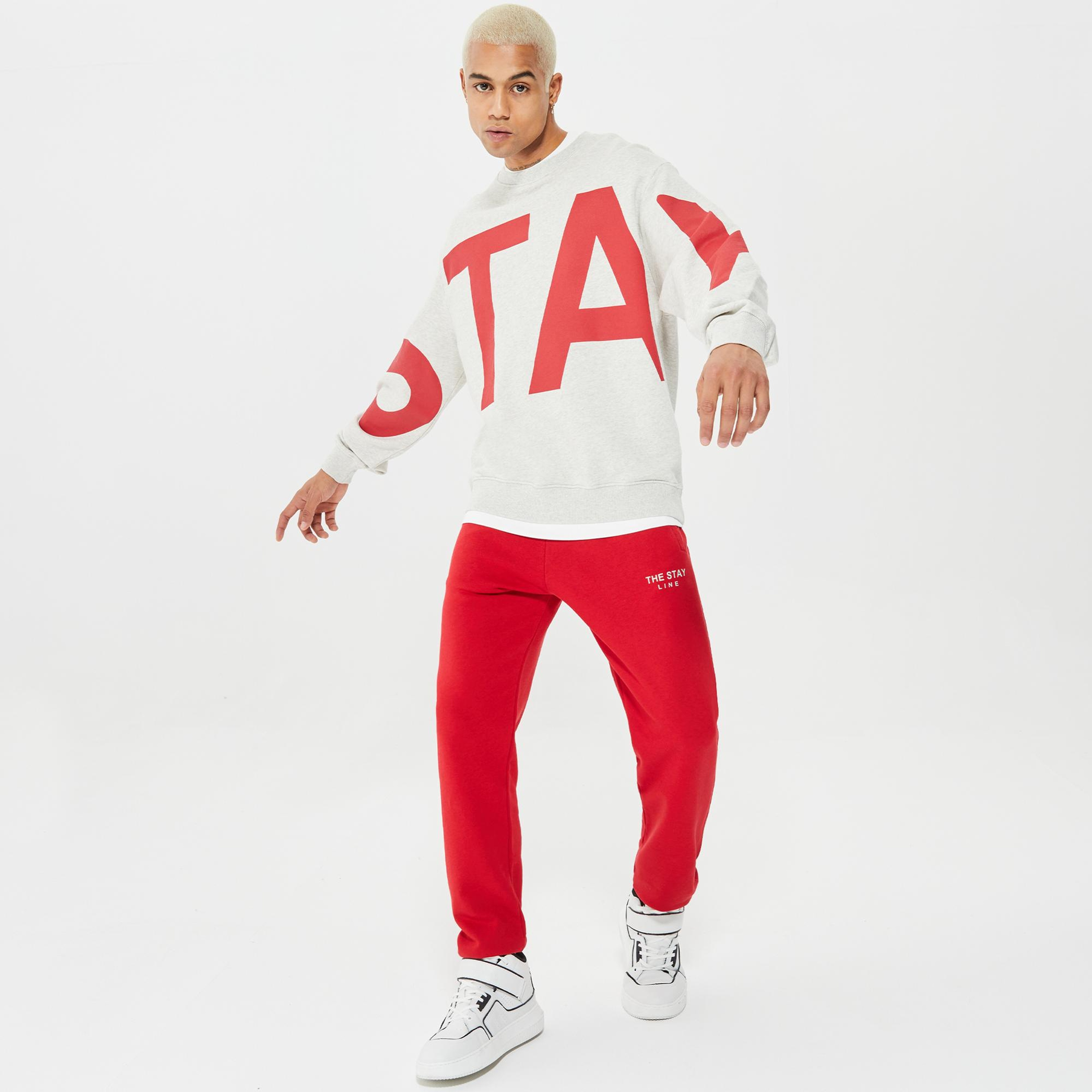 The Stay Line Peregrie Erkek Kırmızı Eşofman Altı