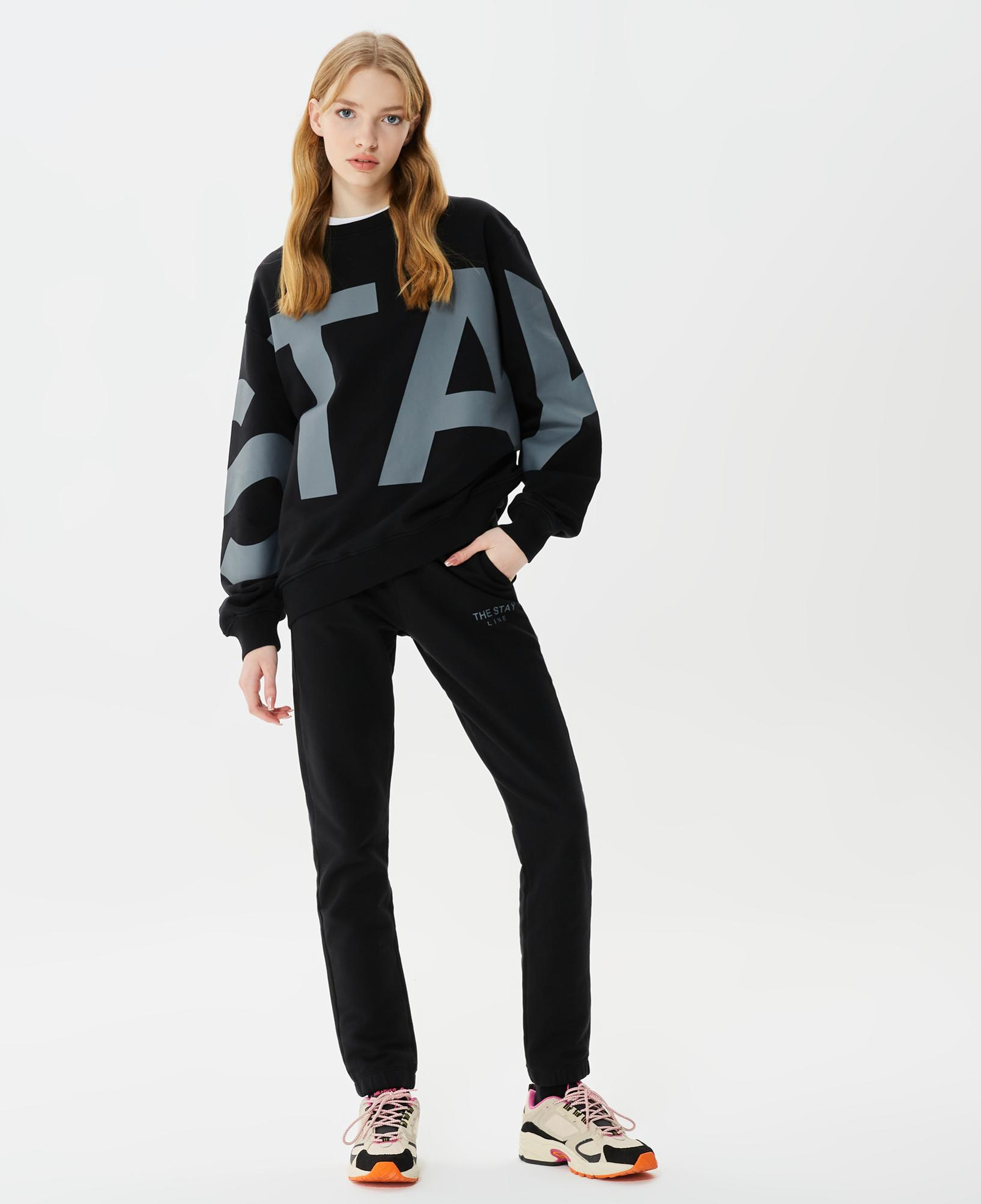 The Stay Line Veerlie Kadın Siyah Eşofman Altı