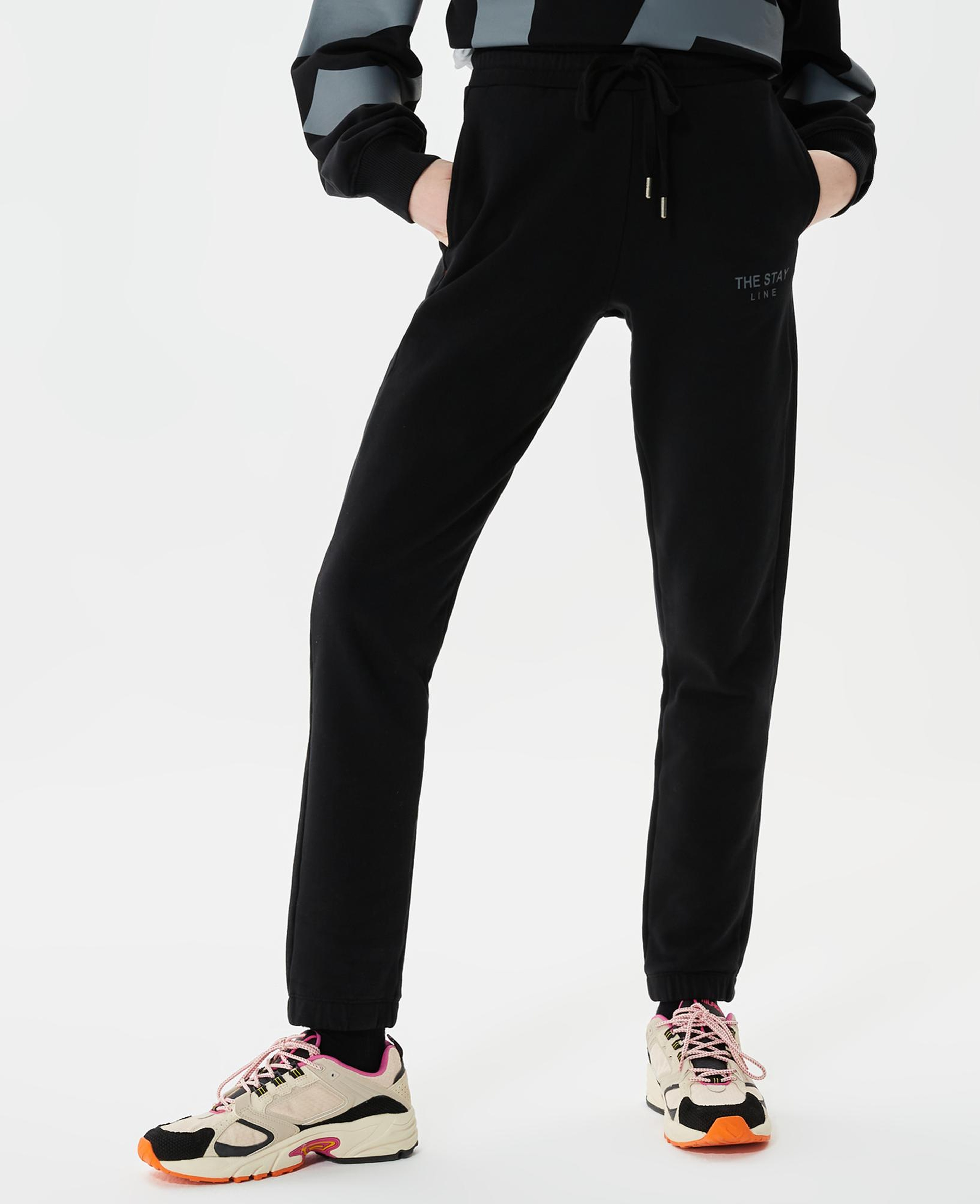 The Stay Line Veerlie Kadın Siyah Eşofman Altı