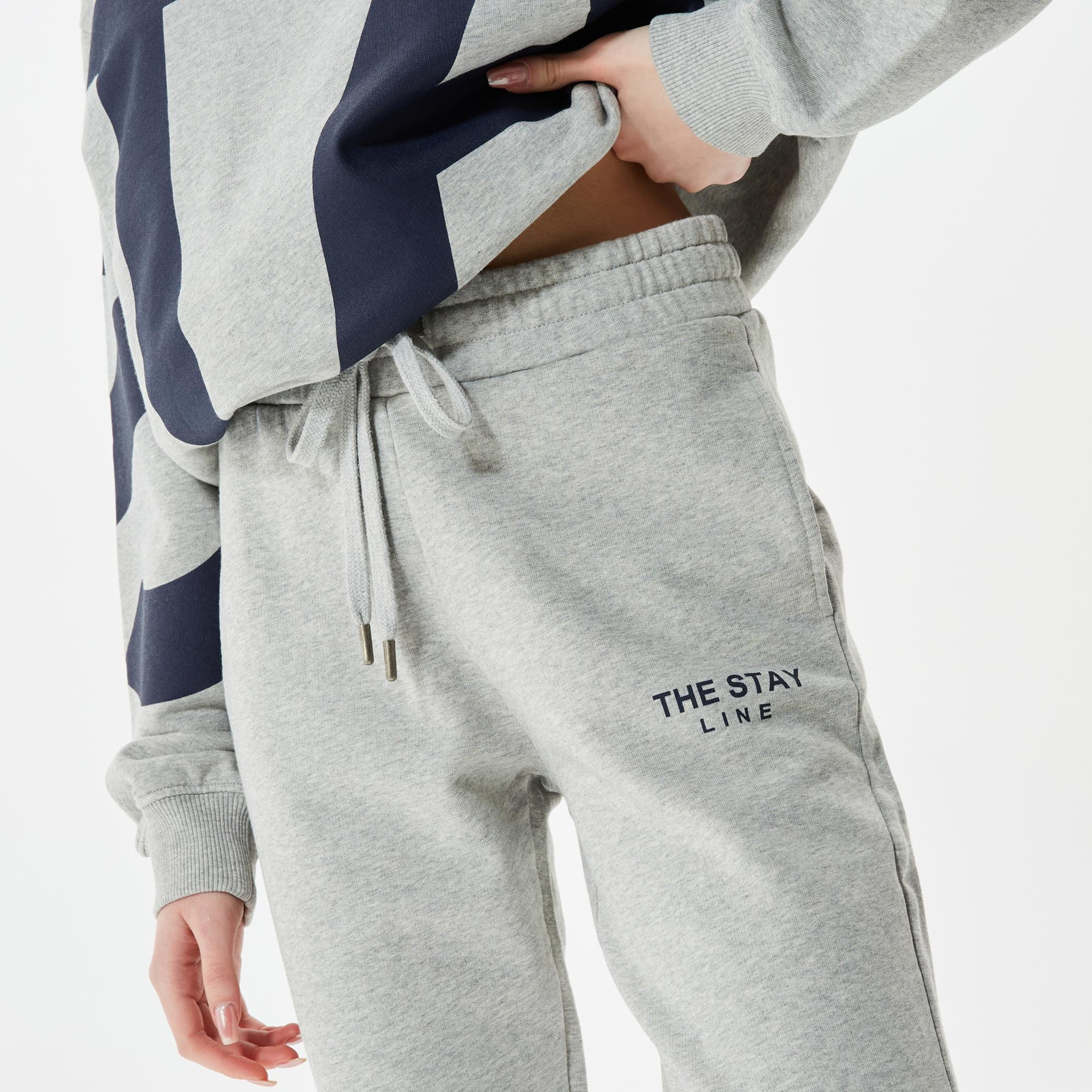 The Stay Line Veerlie Kadın Gri Eşofman Altı