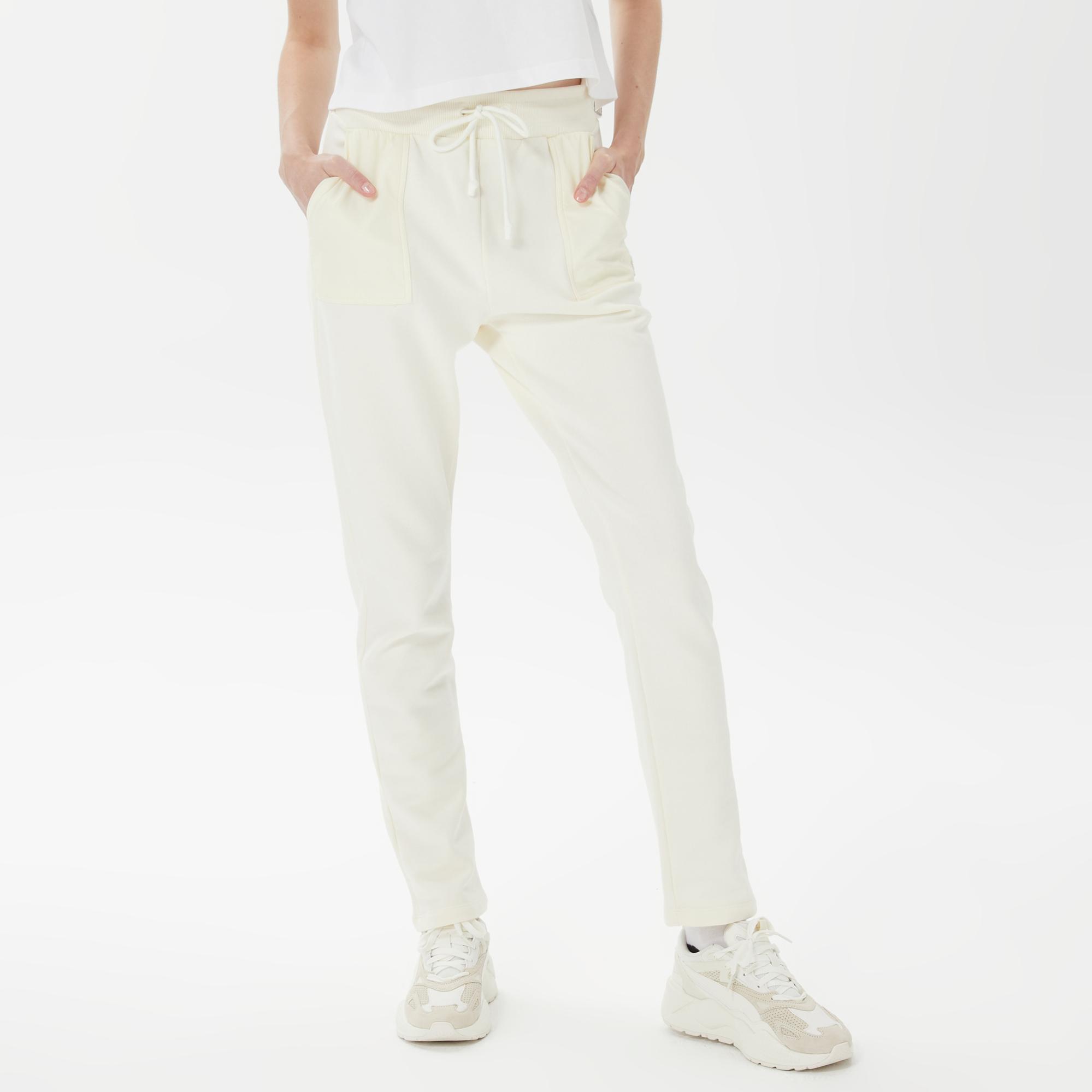 UNITED4 Classic Kadın Beyaz Eşofman Altı