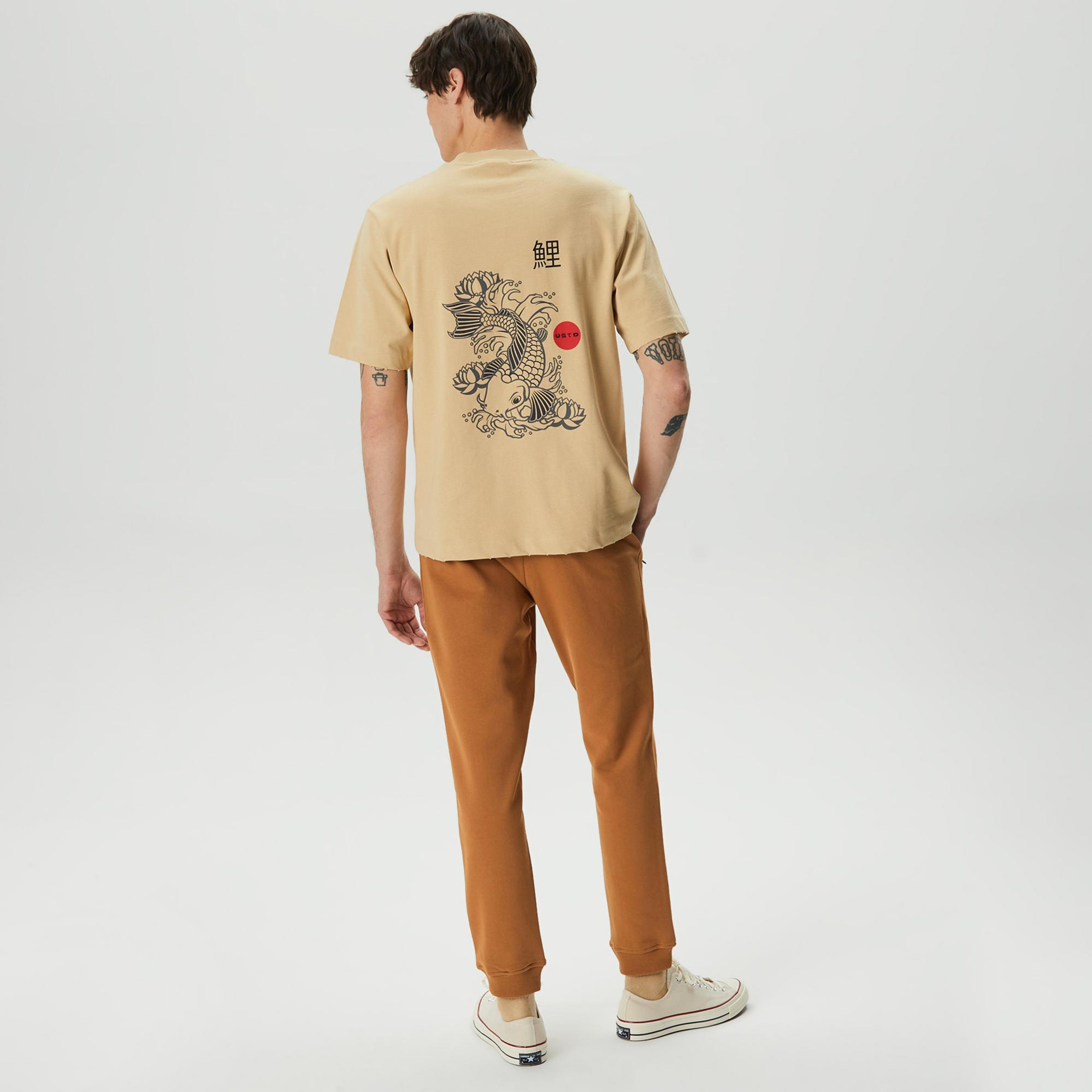 United 4 Classic Erkek Kahverengi Eşofman Altı