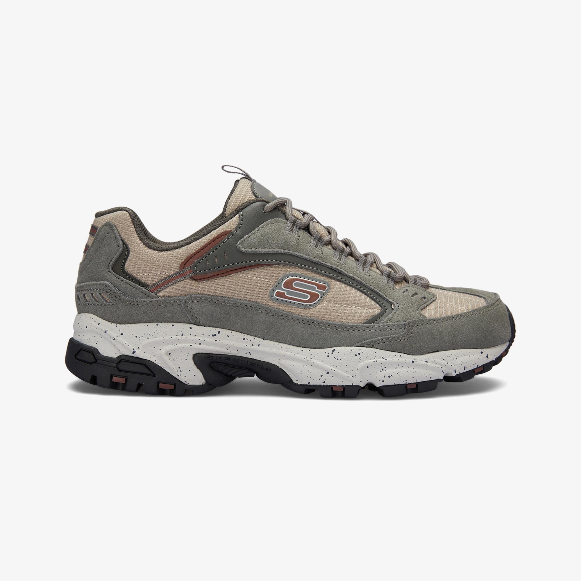 Skechers Stamina Erkek Gri Spor Ayakkabı