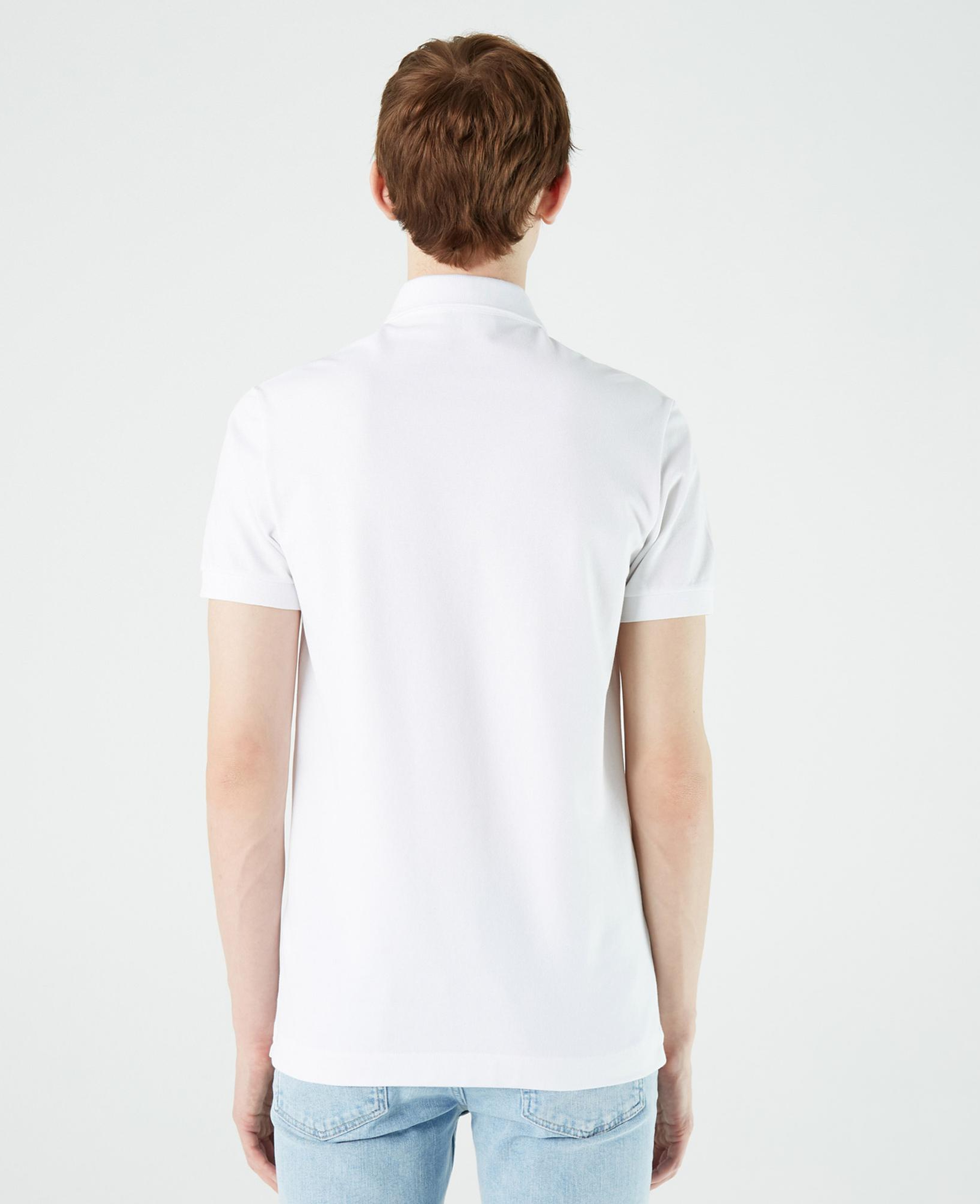 Lacoste Paris Erkek Regular Fit Beyaz Polo