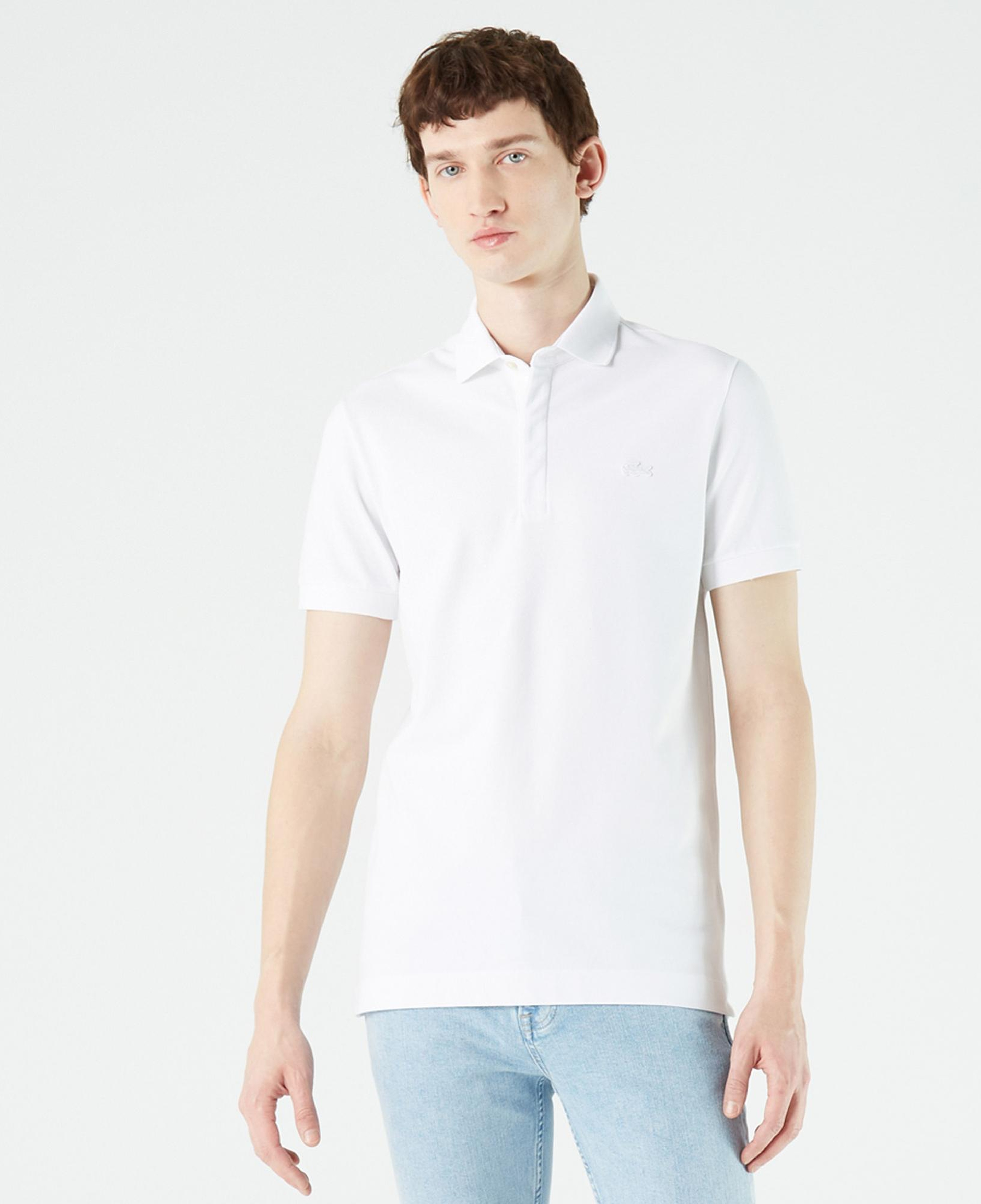 Lacoste Paris Erkek Regular Fit Beyaz Polo