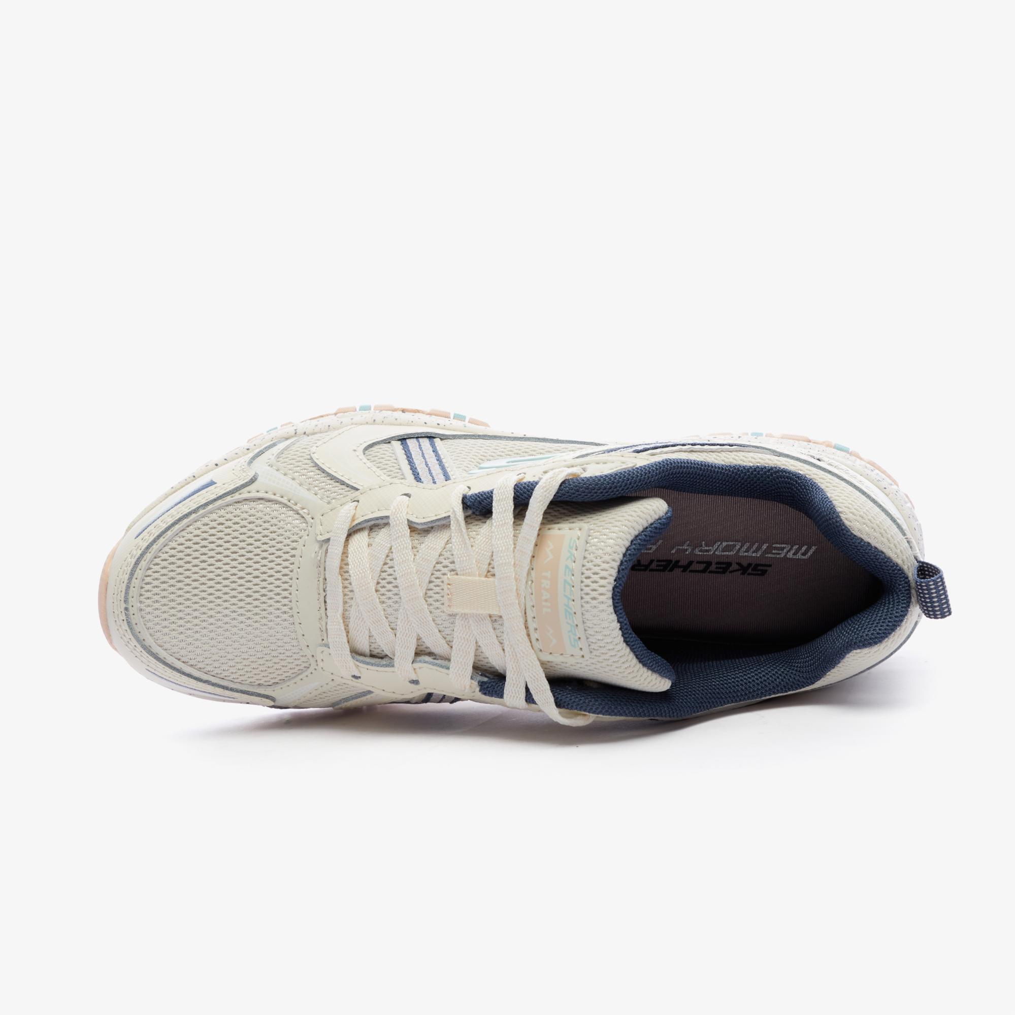 Skechers Hillcrest - Vast Adventure Kadın Krem Spor Ayakkabı