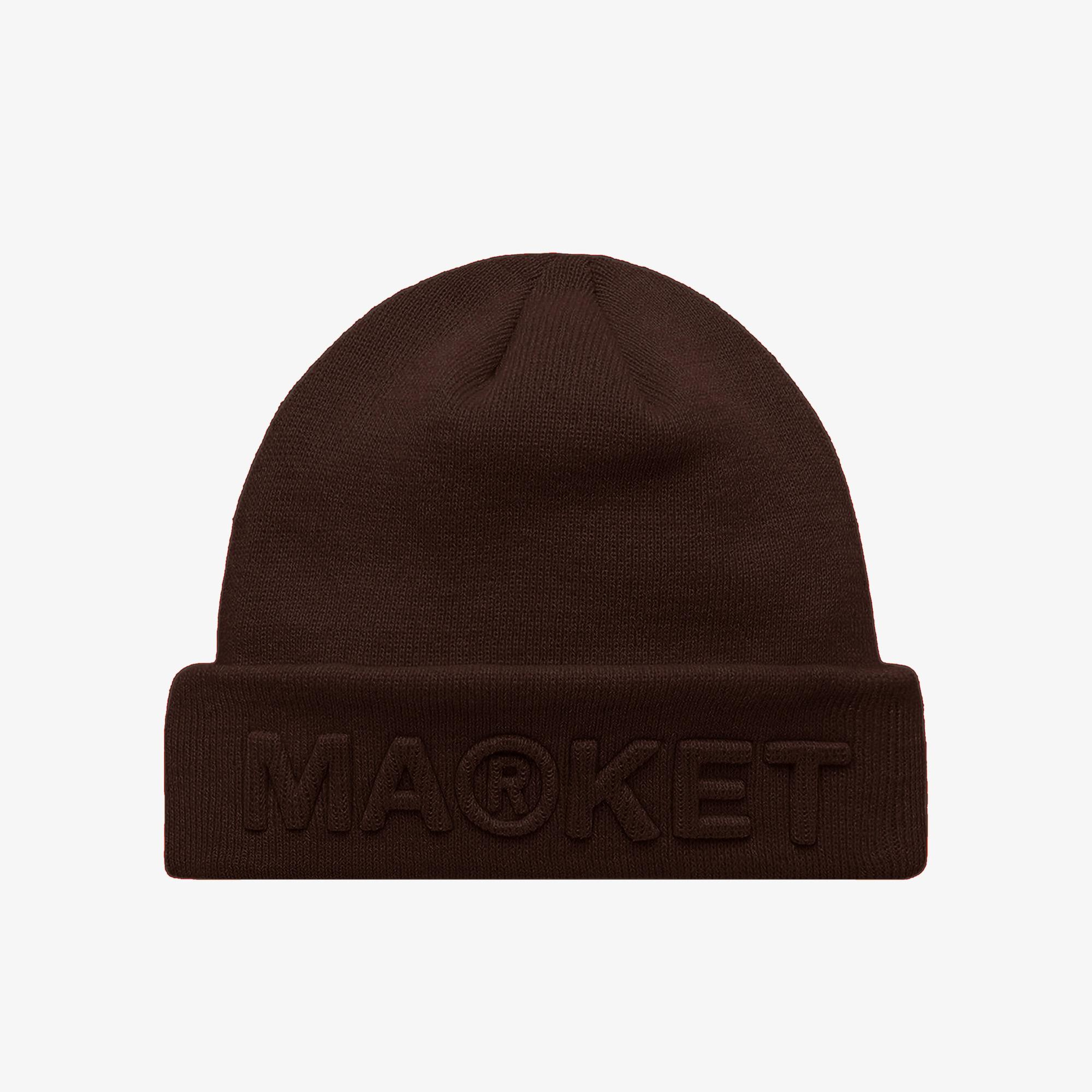 Market Knit Erkek Kahverengi Bere