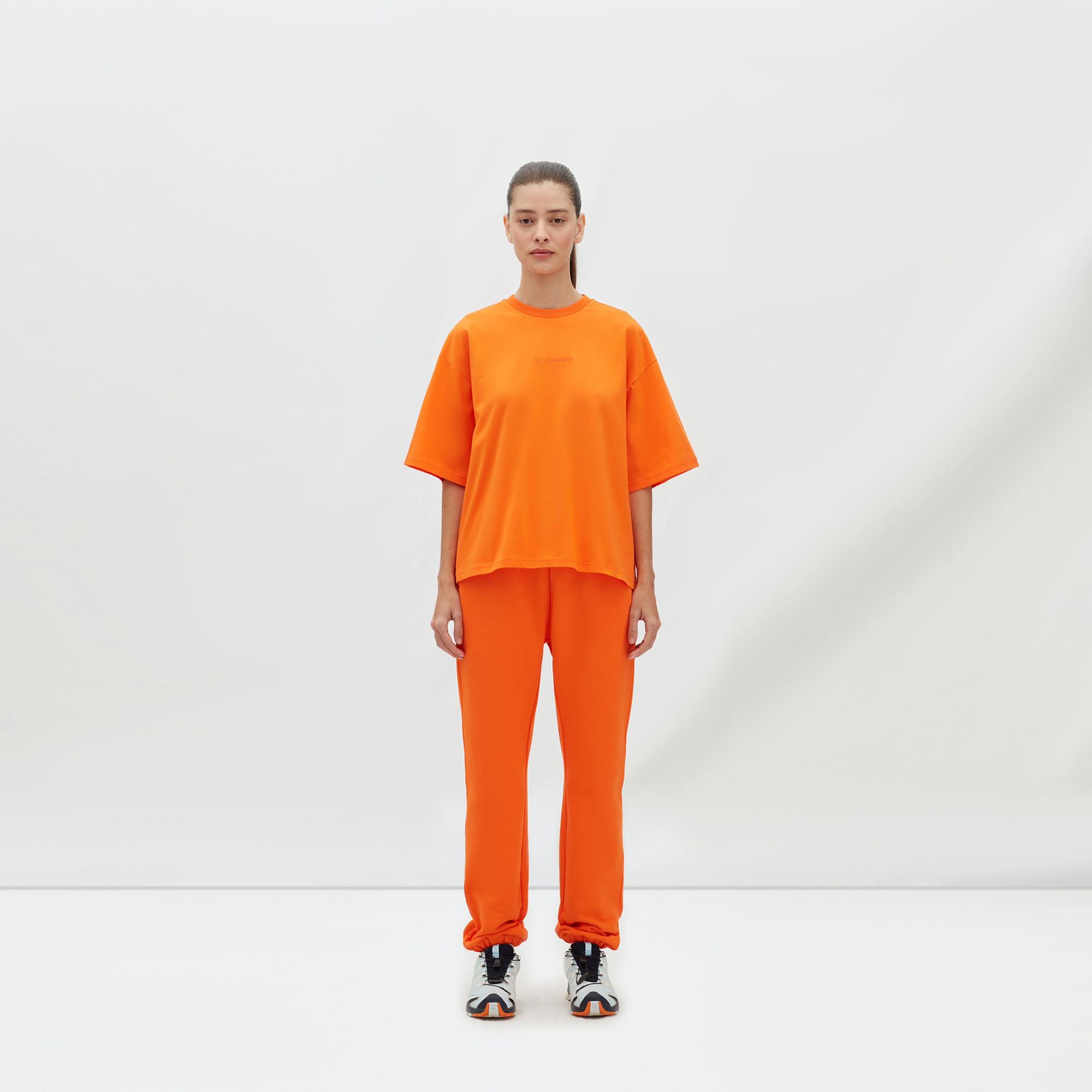 Les Benjamins Essentials Kadın Turuncu Eşofman Altı