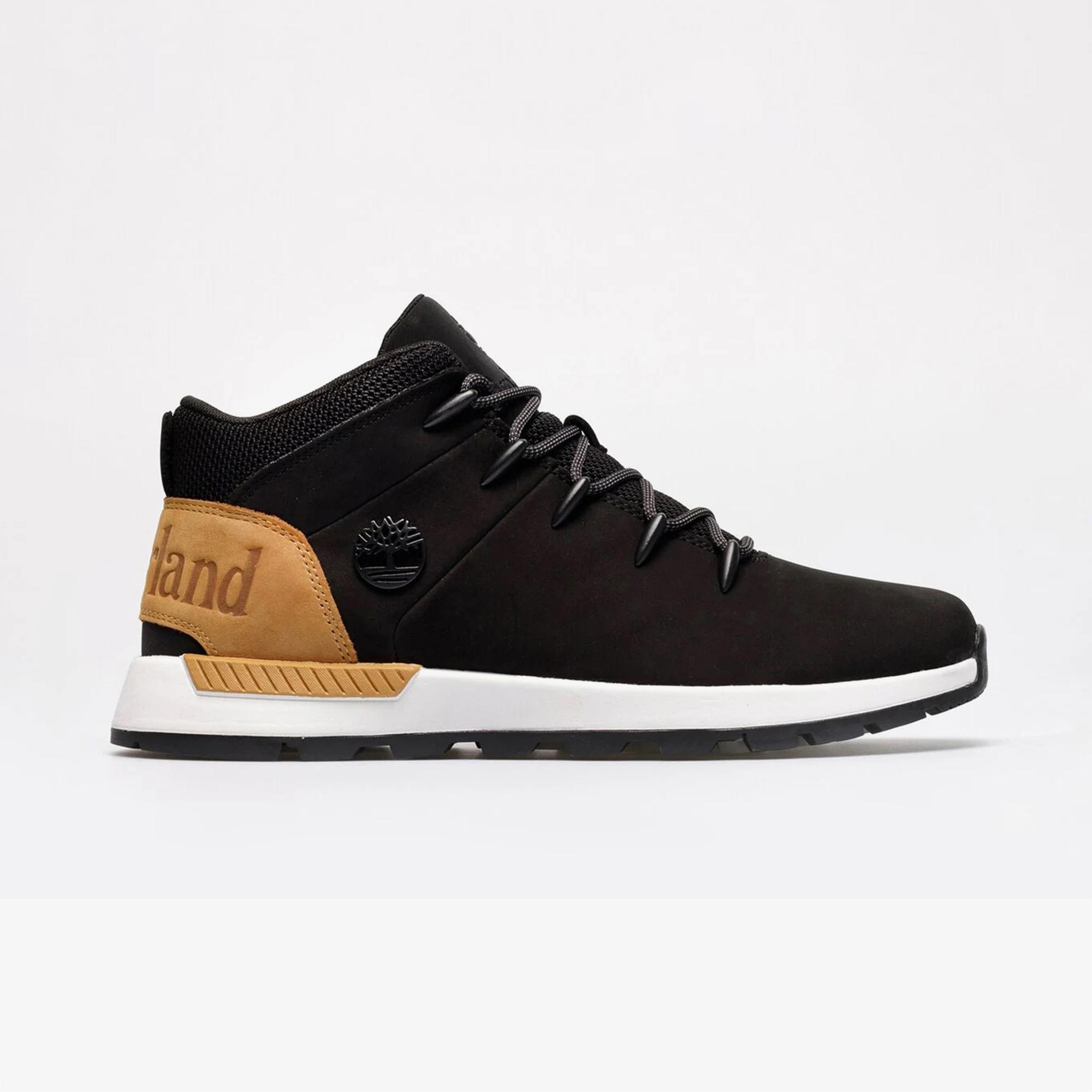 Timberland Mid Lace Up Erkek Siyah Outdoor Ayakkabı