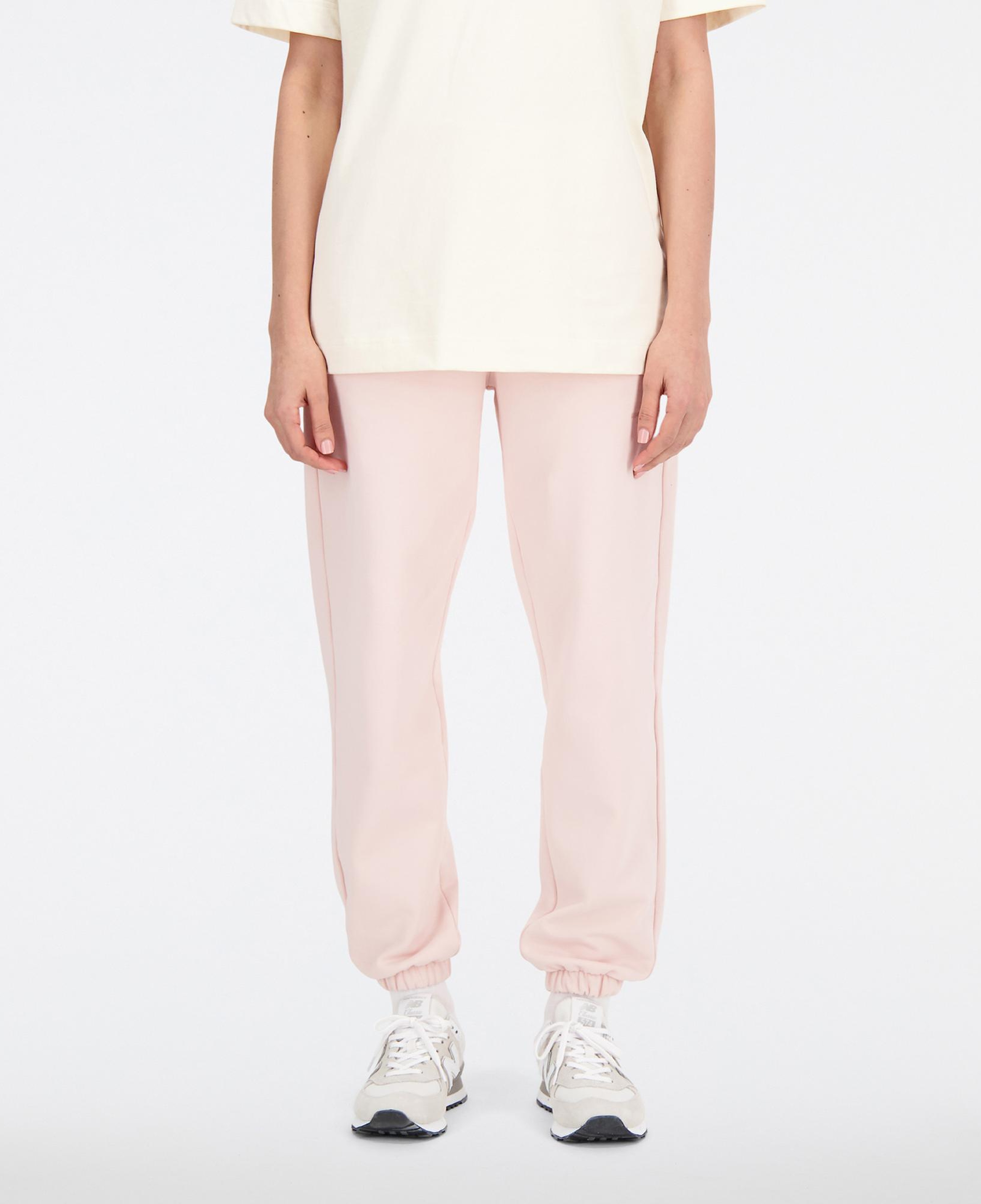 New Balance Athletics Linear Kadın Pembe Eşofman Altı