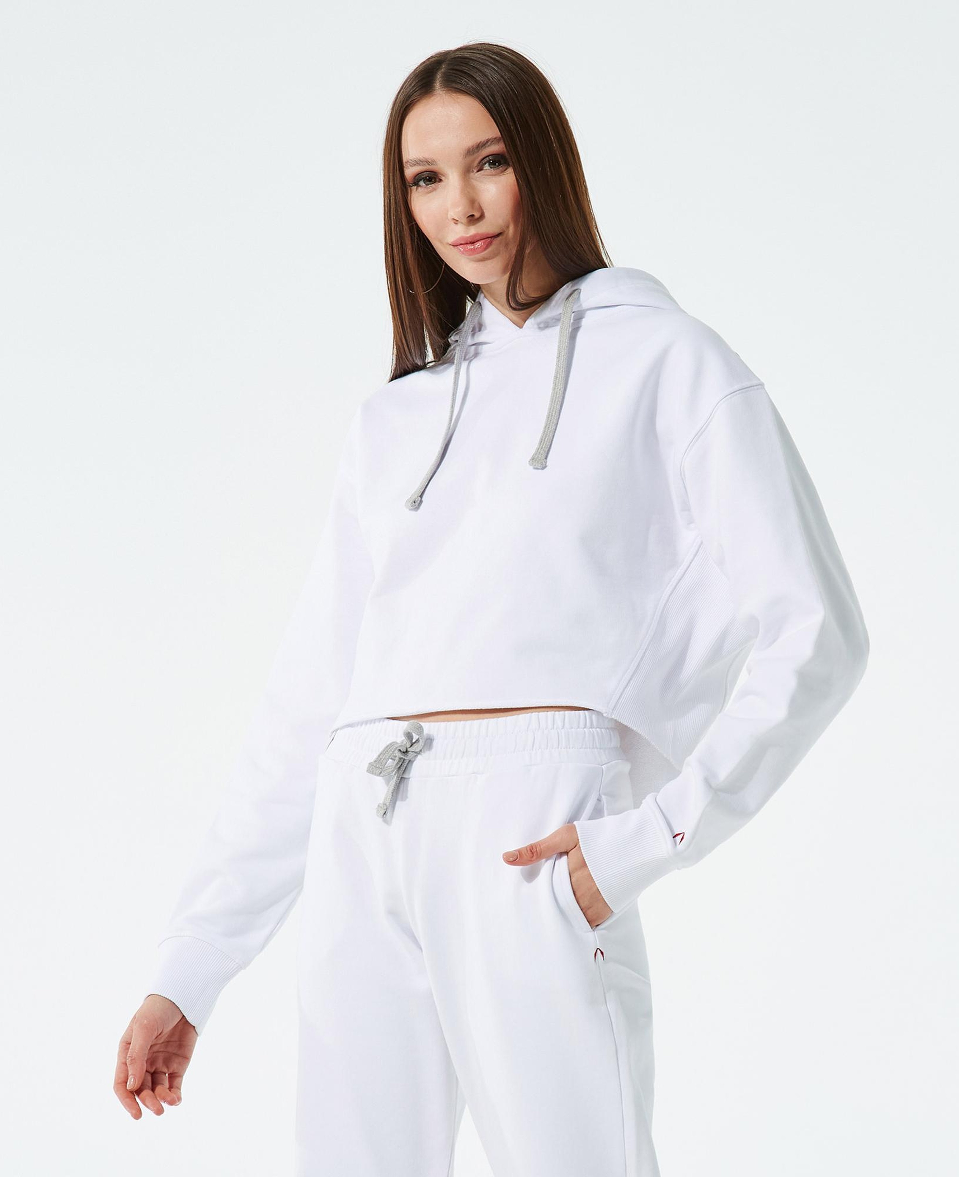 The Stay Line Lumi Kadın Beyaz Hoodie