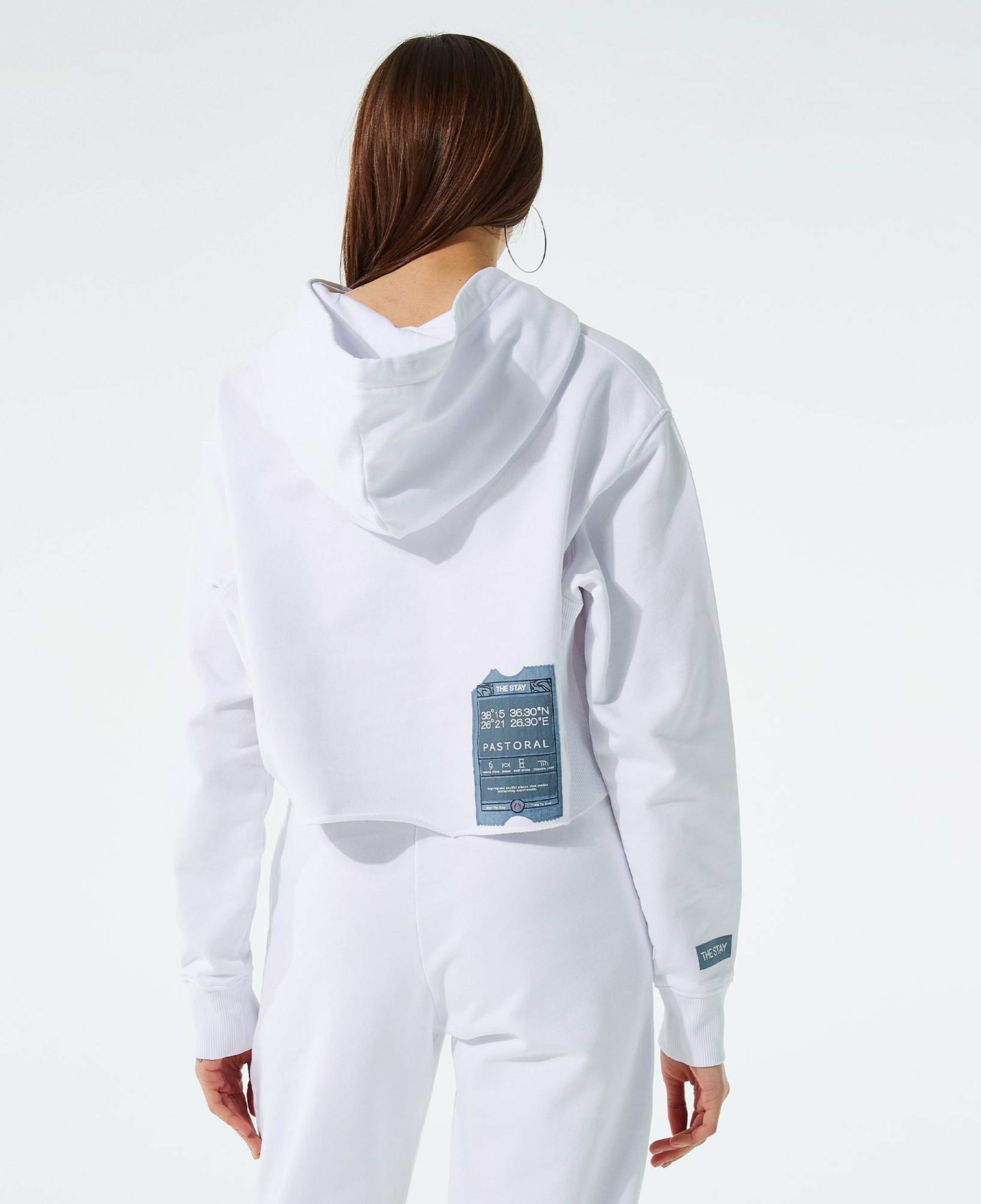 The Stay Line Lumi Kadın Beyaz Hoodie