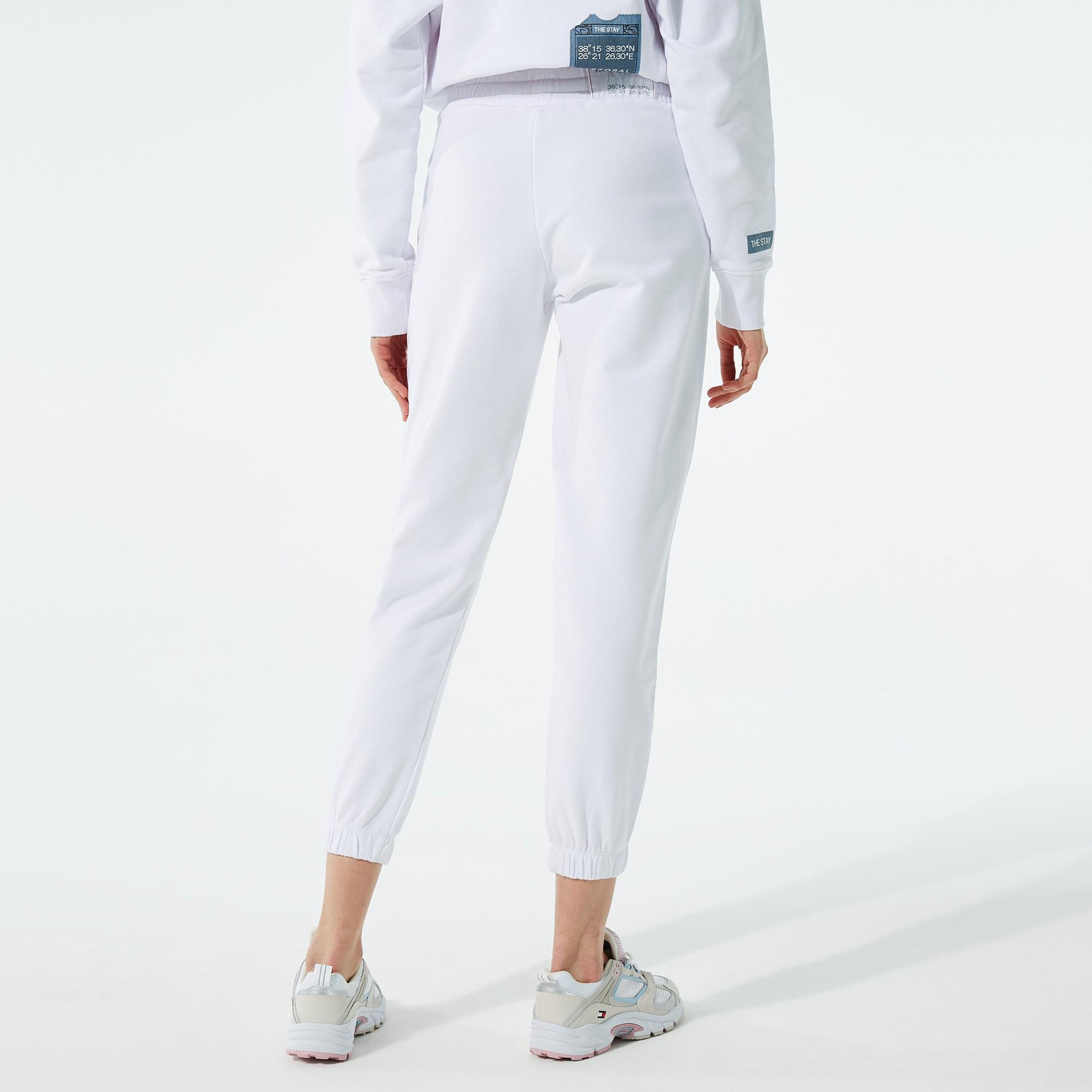 The Stay Line Veerle Kadın Beyaz Eşofman Altı