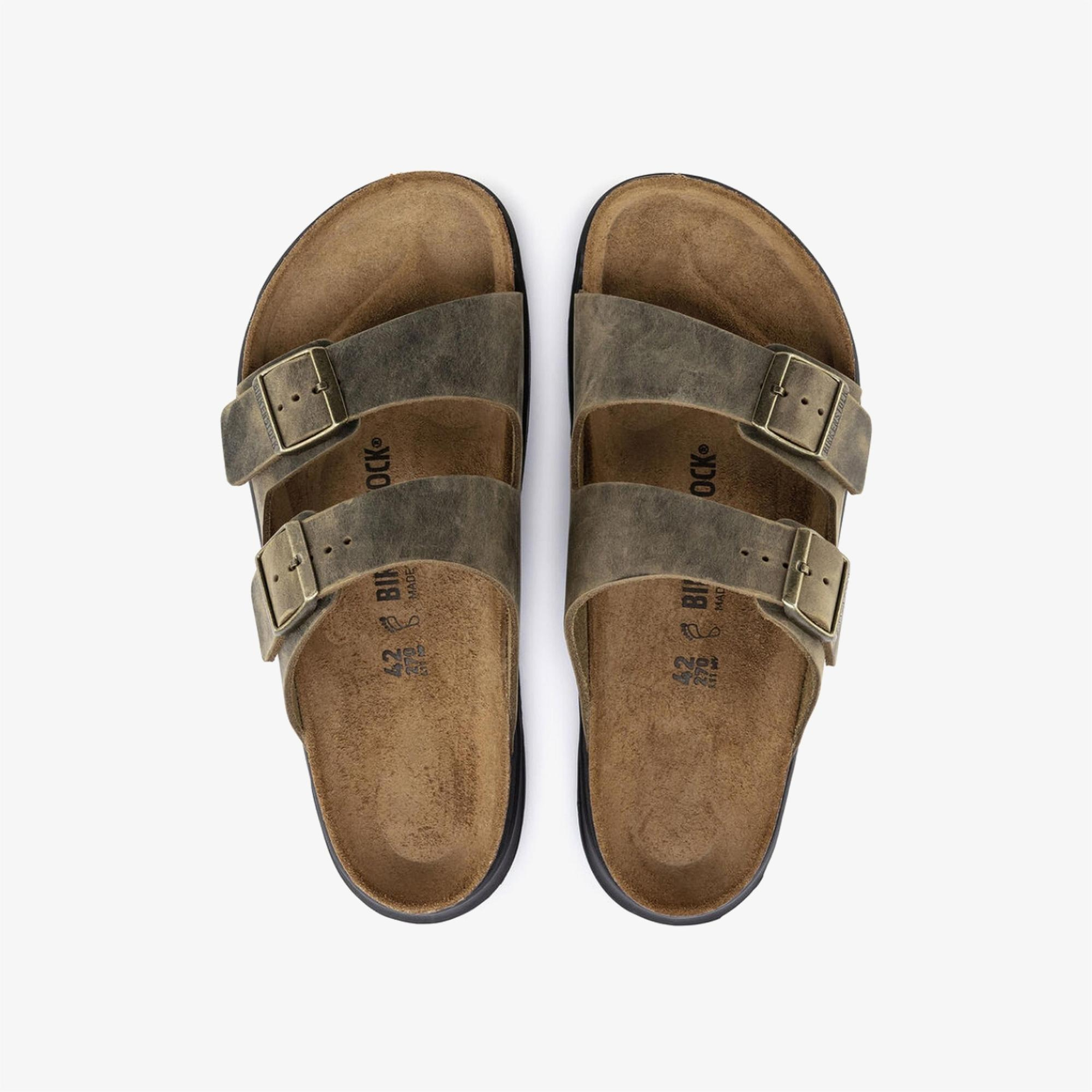Birkenstock Arizona Artic Old Erkek Kahverengi Terlik