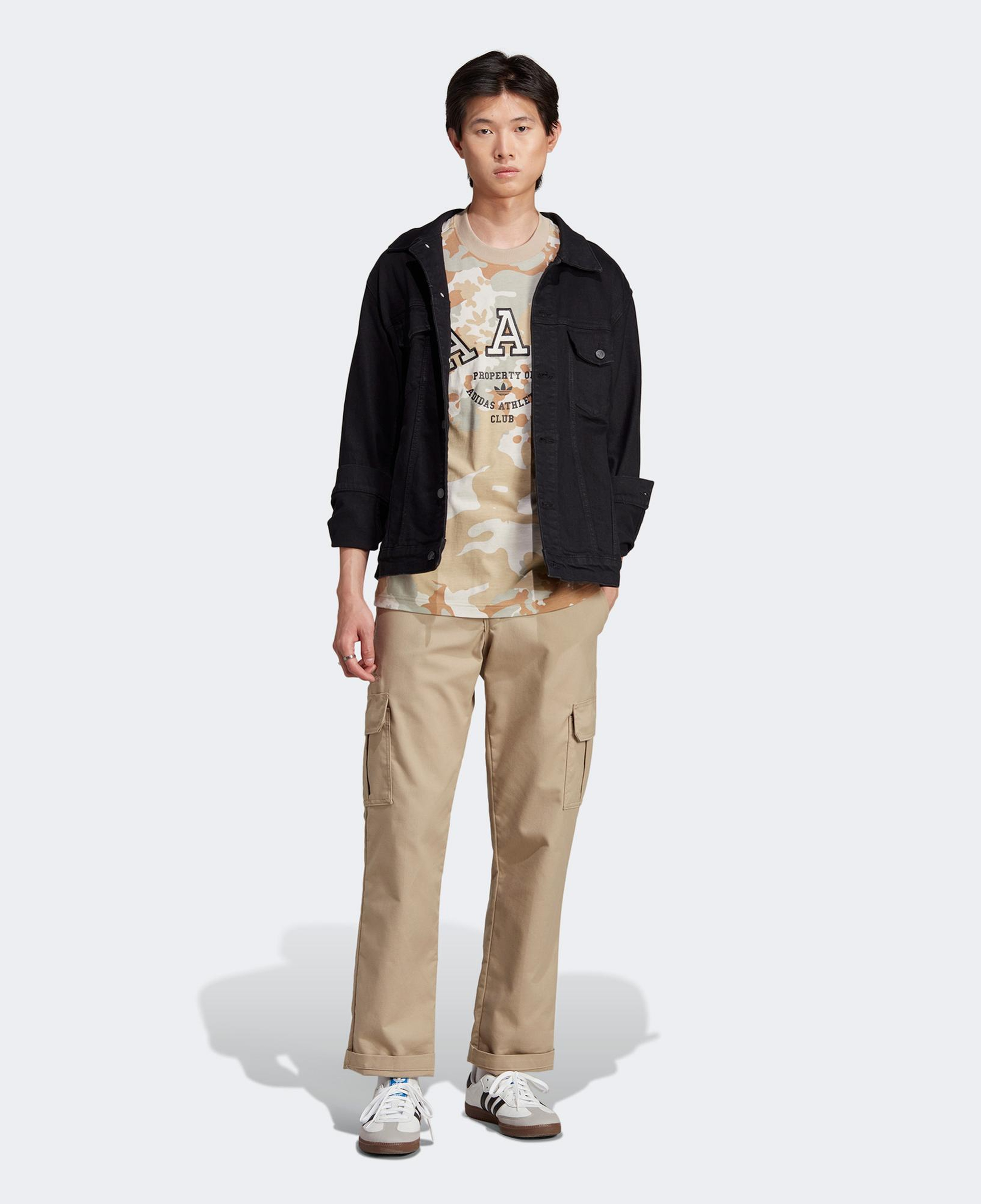 adidas Aac X Camo Originals Erkek Krem T-Shirt