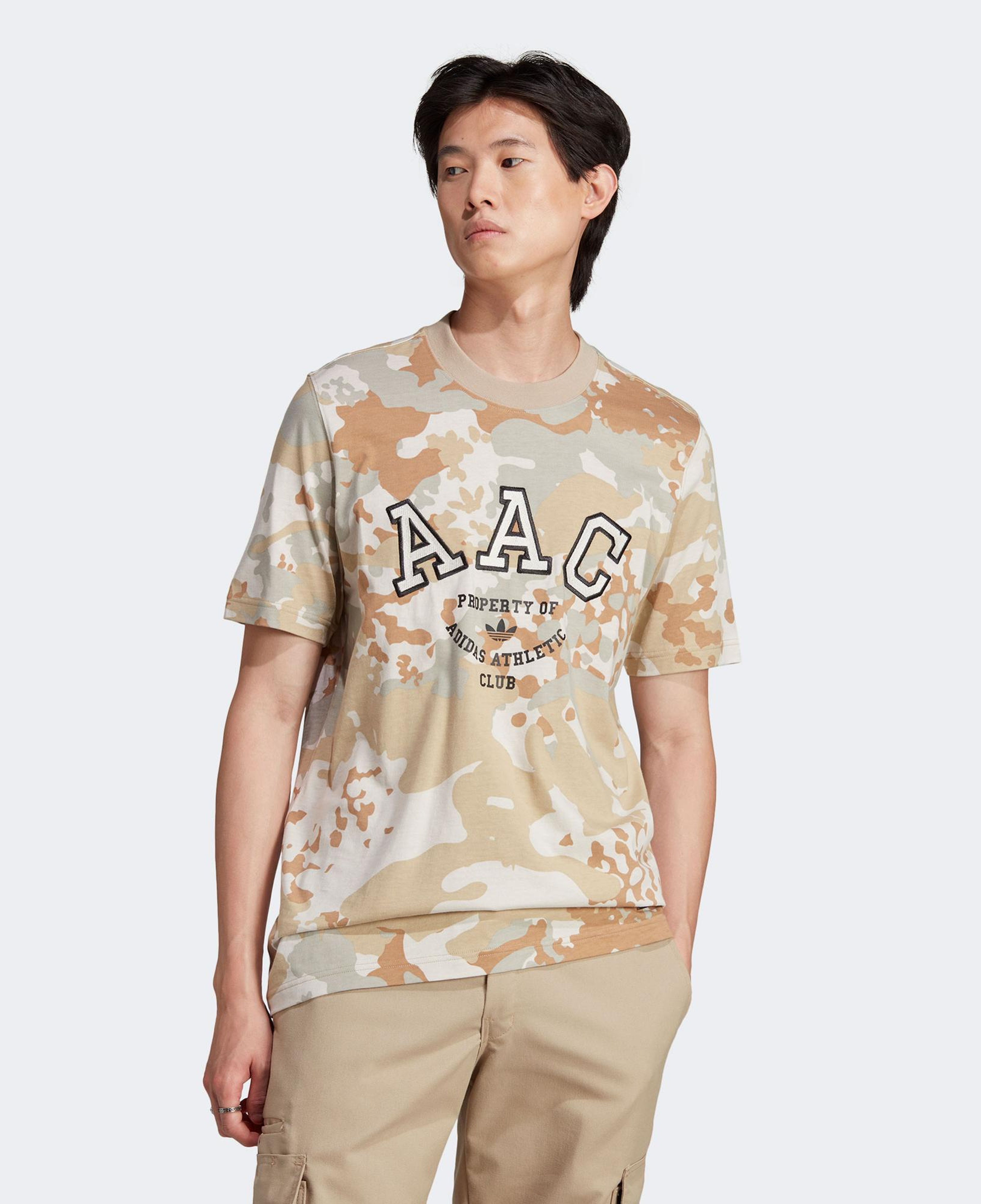 adidas Aac X Camo Originals Erkek Krem T-Shirt
