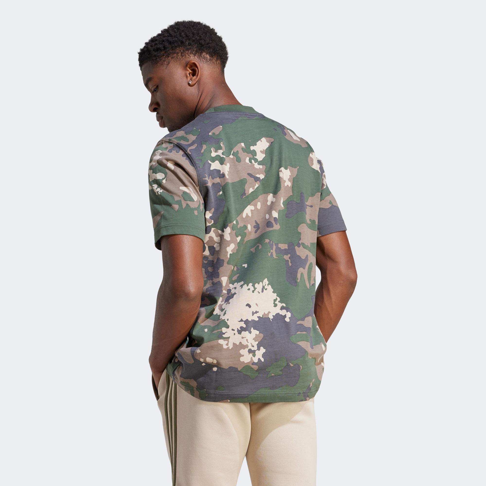 adidas Originals Erkek Yeşil T-Shirt