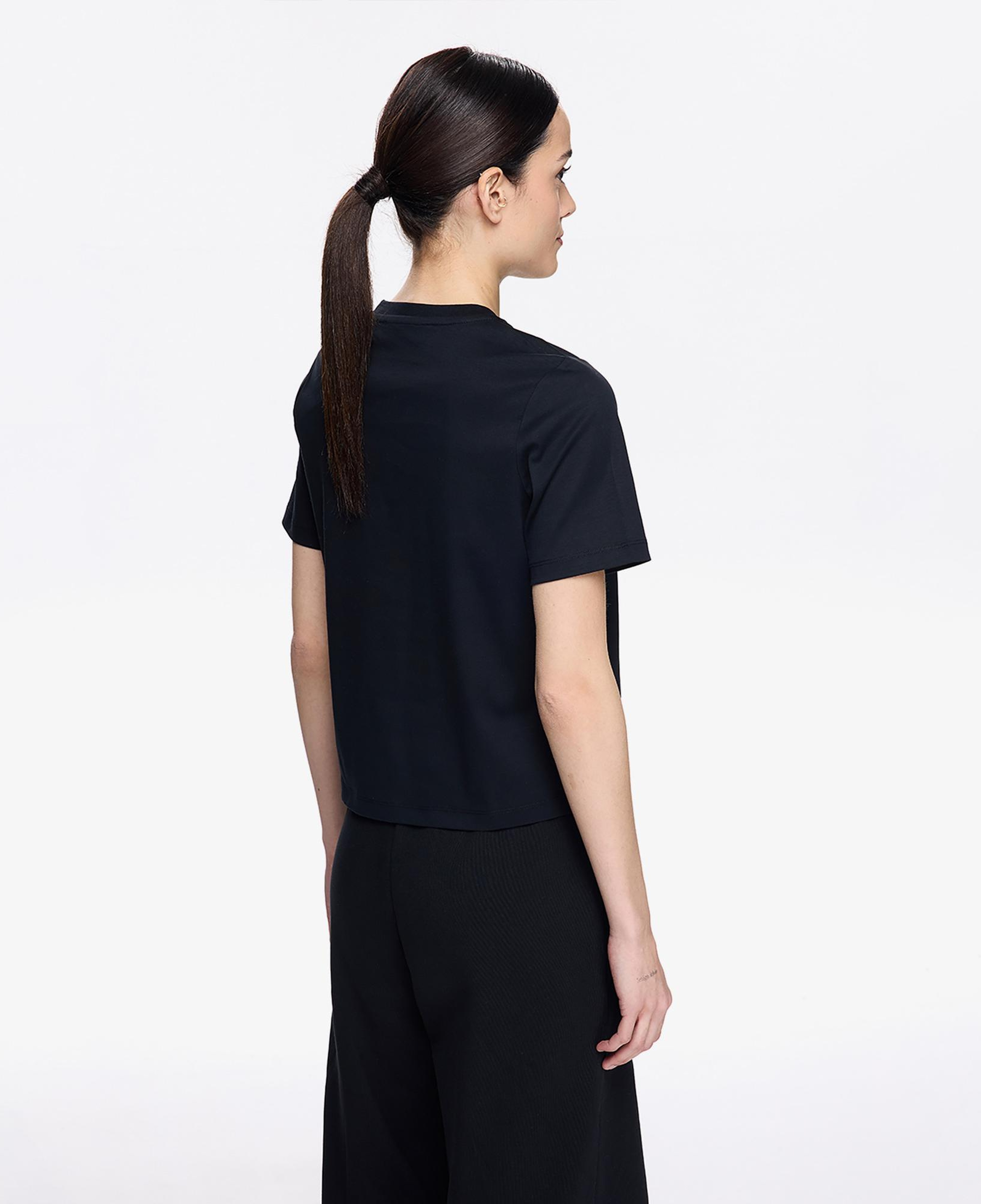 Les Benjamins Classic Oversized Kadın Siyah T-Shirt